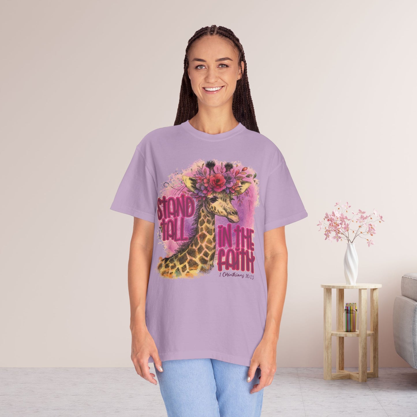 Stand Tall in the Faith Comfort Colors Shirt