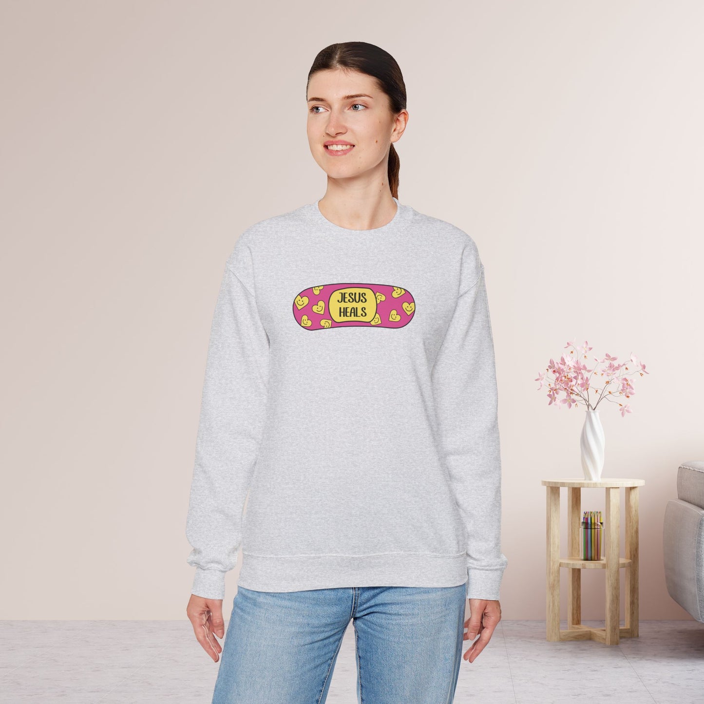 Jesus Heals Sweatshirt