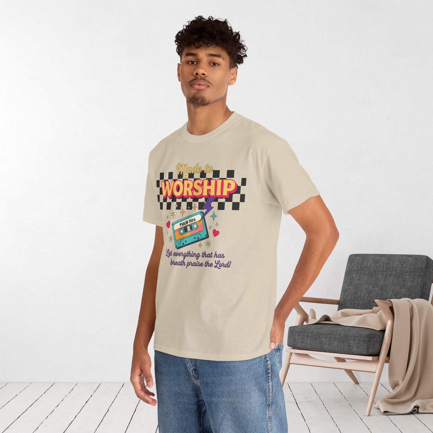 Made to Worship Heavy Cotton Tee