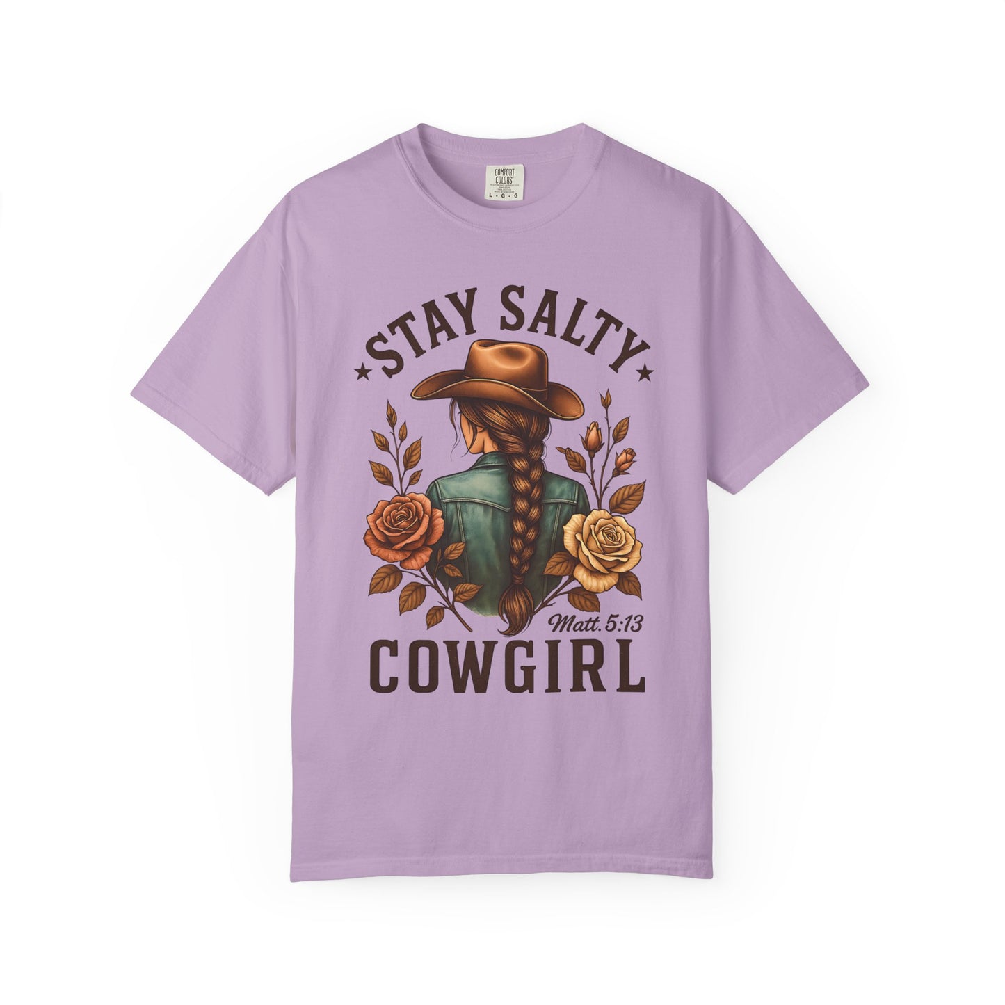 Stay Salty Cowgirl Comfort Colors Shirt