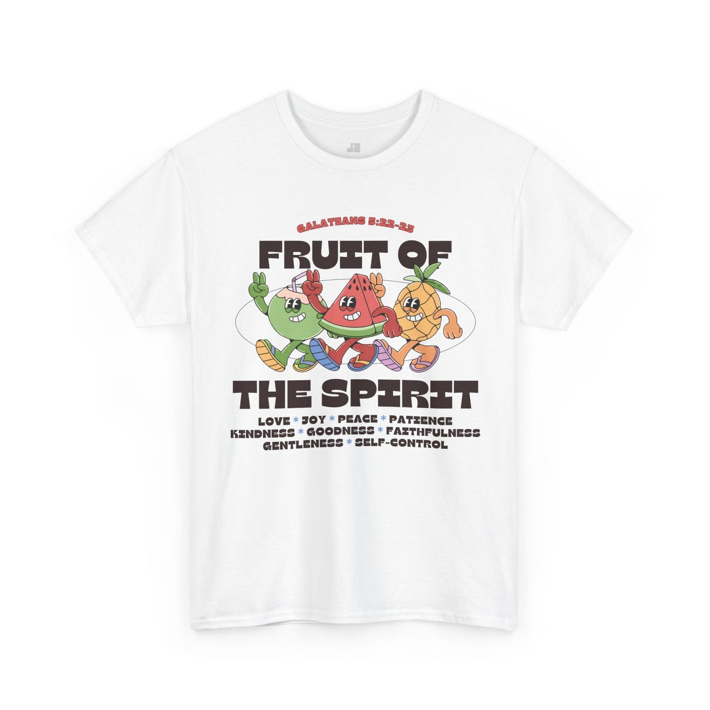 Fruit of The Spirit Heavy Cotton Tee