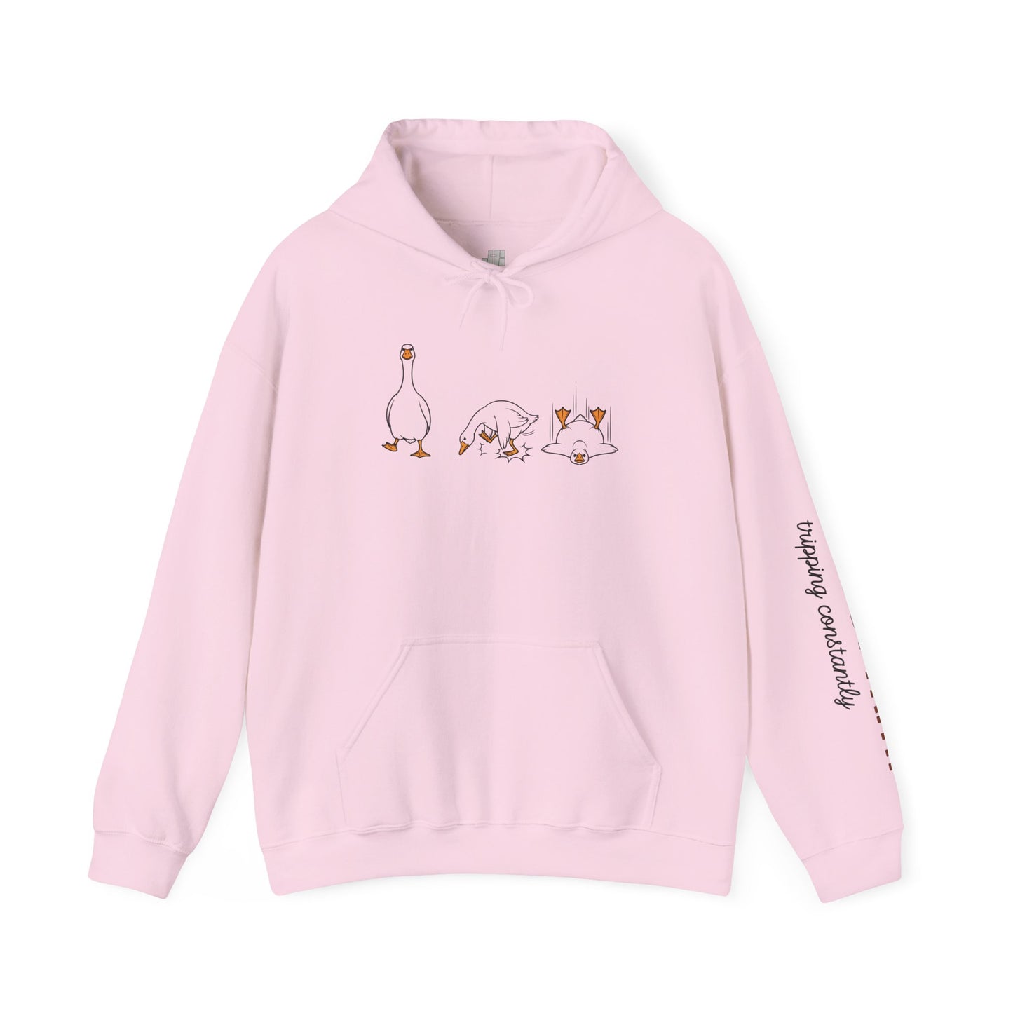 Walking By Faith Tripping Constantly Hoodie