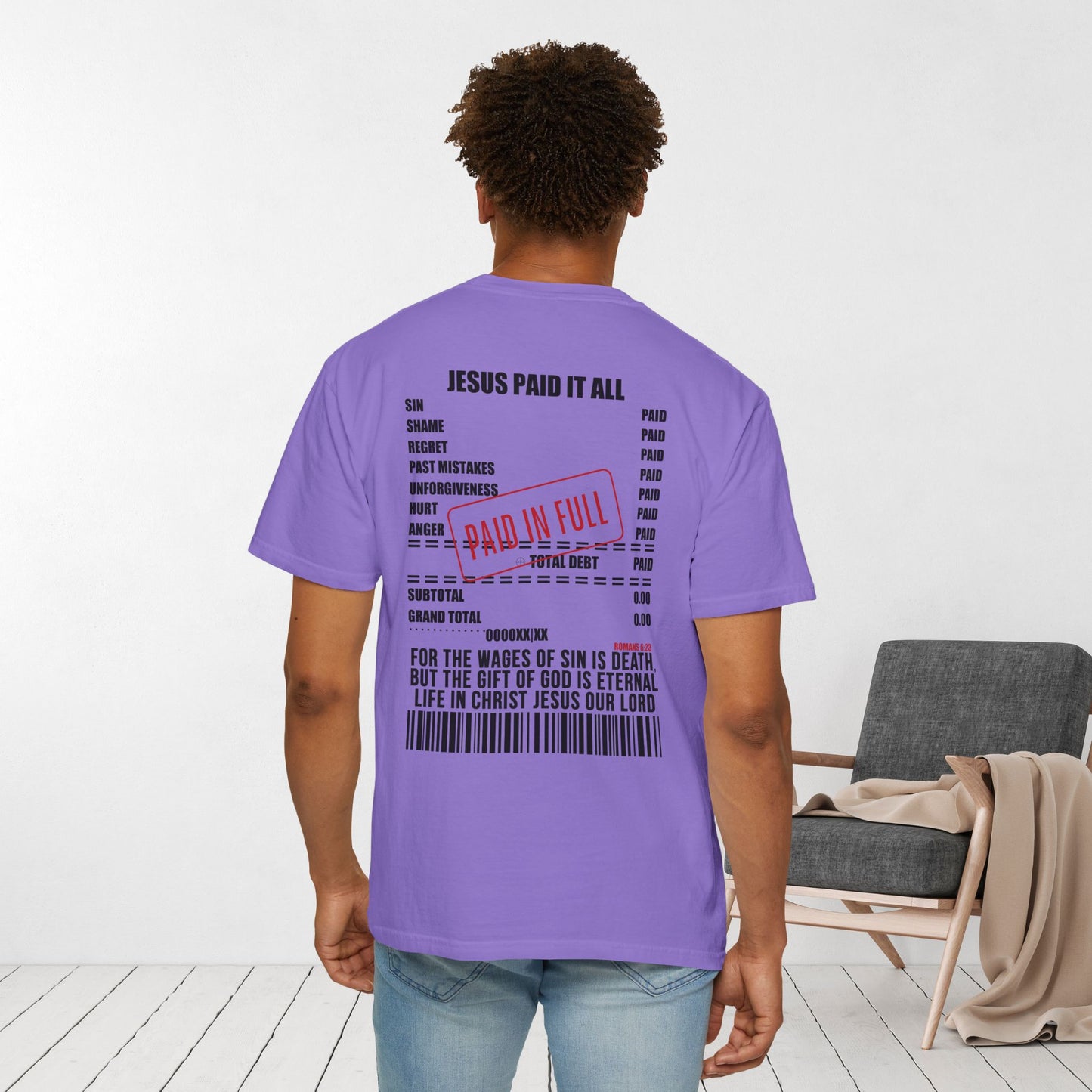 Jesus Paid the Price Comfort Colors Shirt
