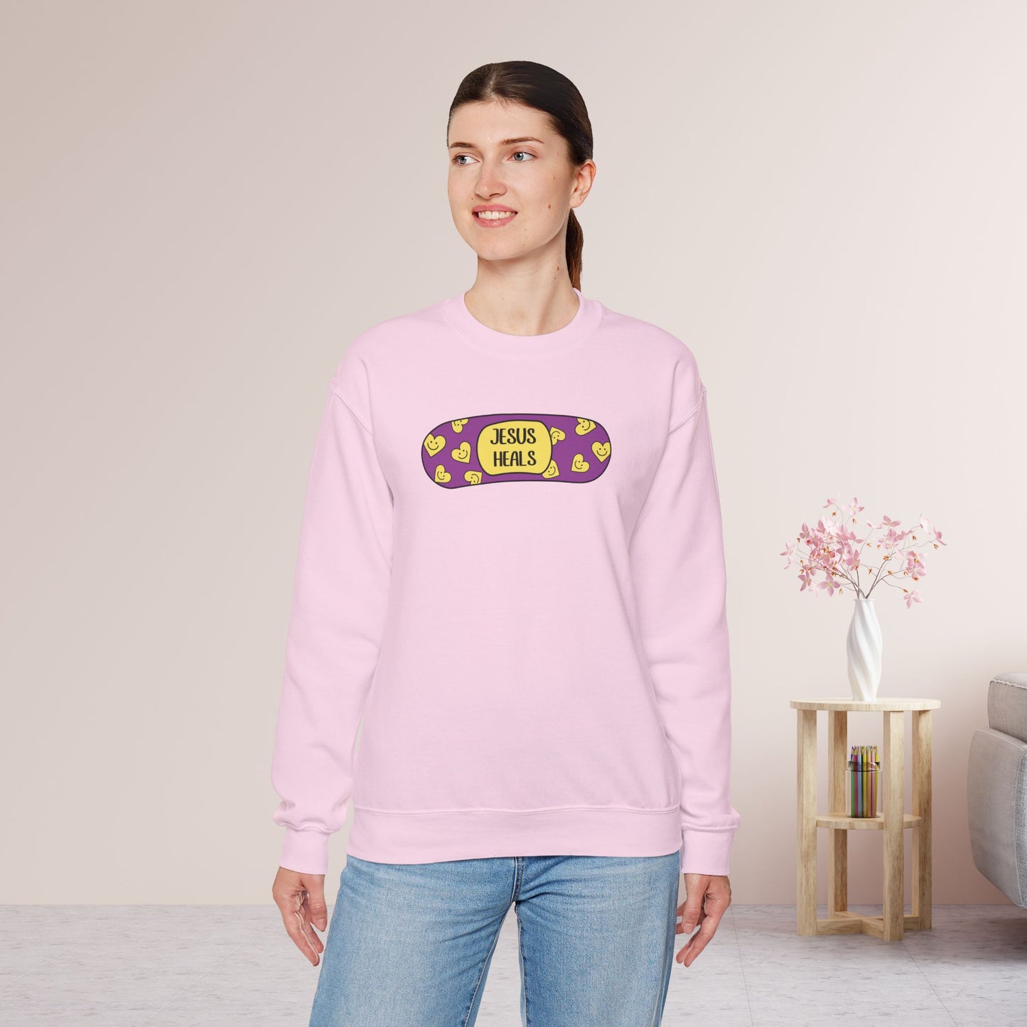 Jesus Heals Sweatshirt
