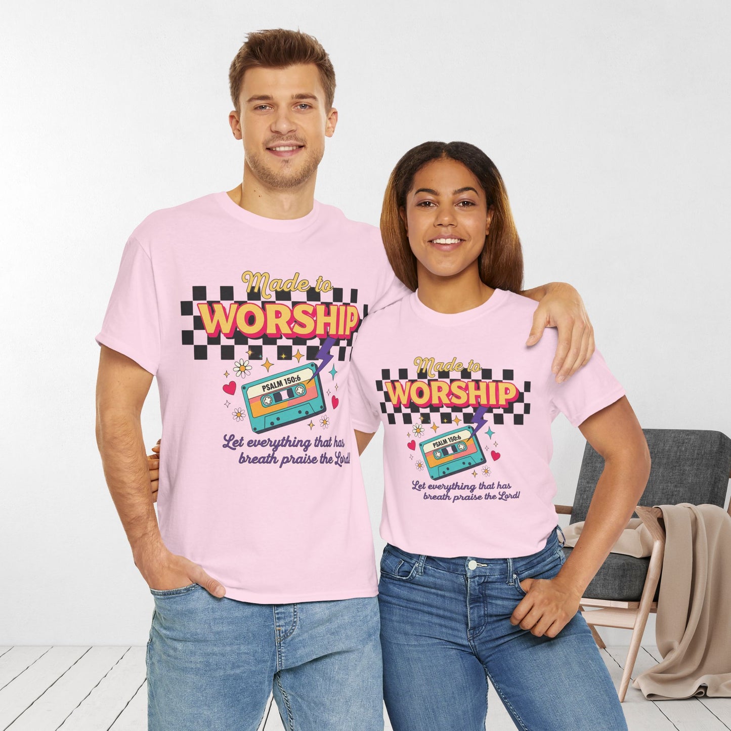 Made to Worship Heavy Cotton Tee