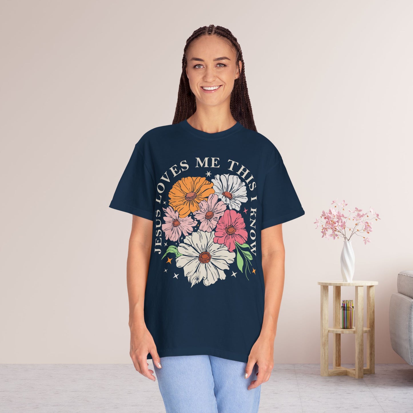 Jesus Loves Me This I Know Comfort Colors Shirt