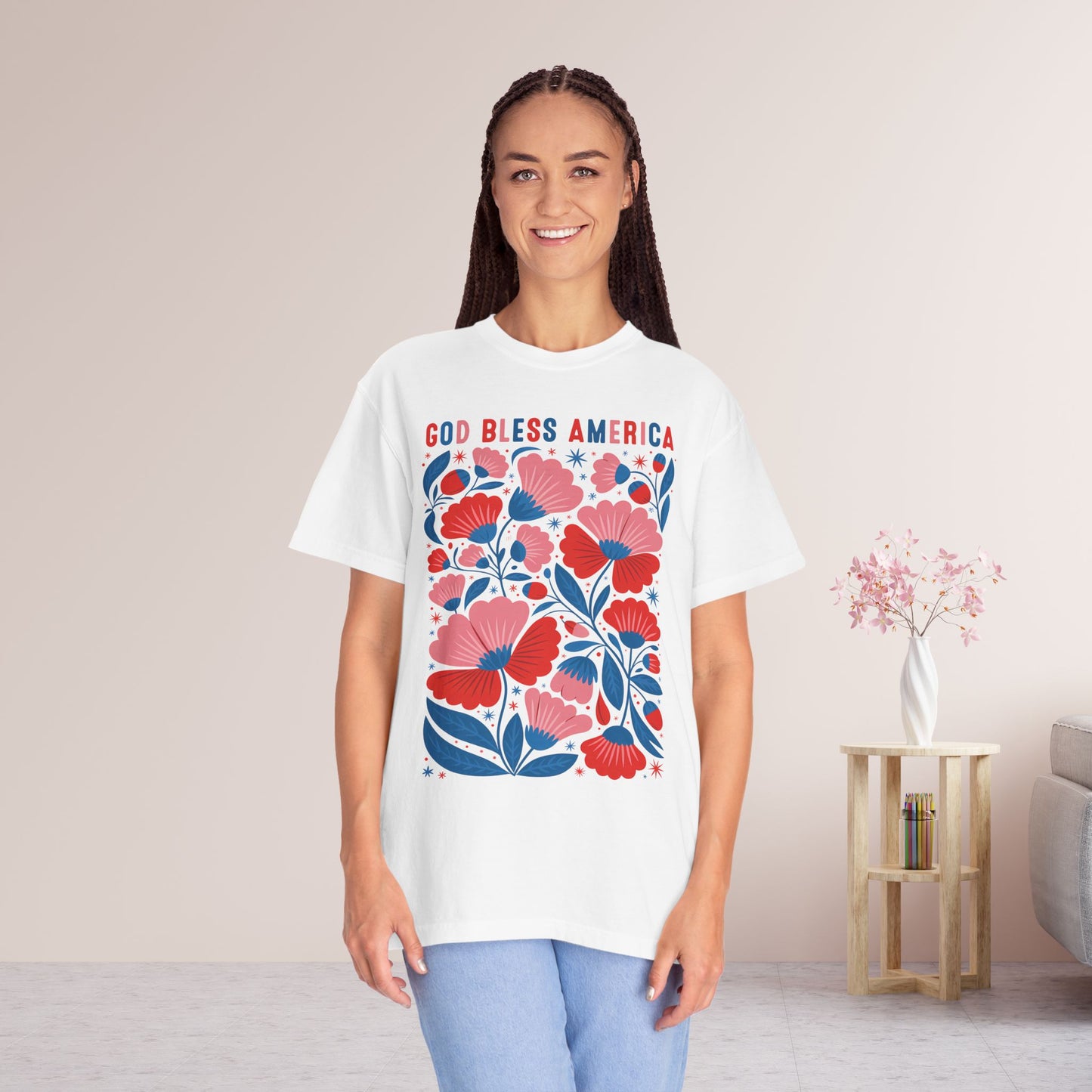 God Bless America Comfort Colors Shirt