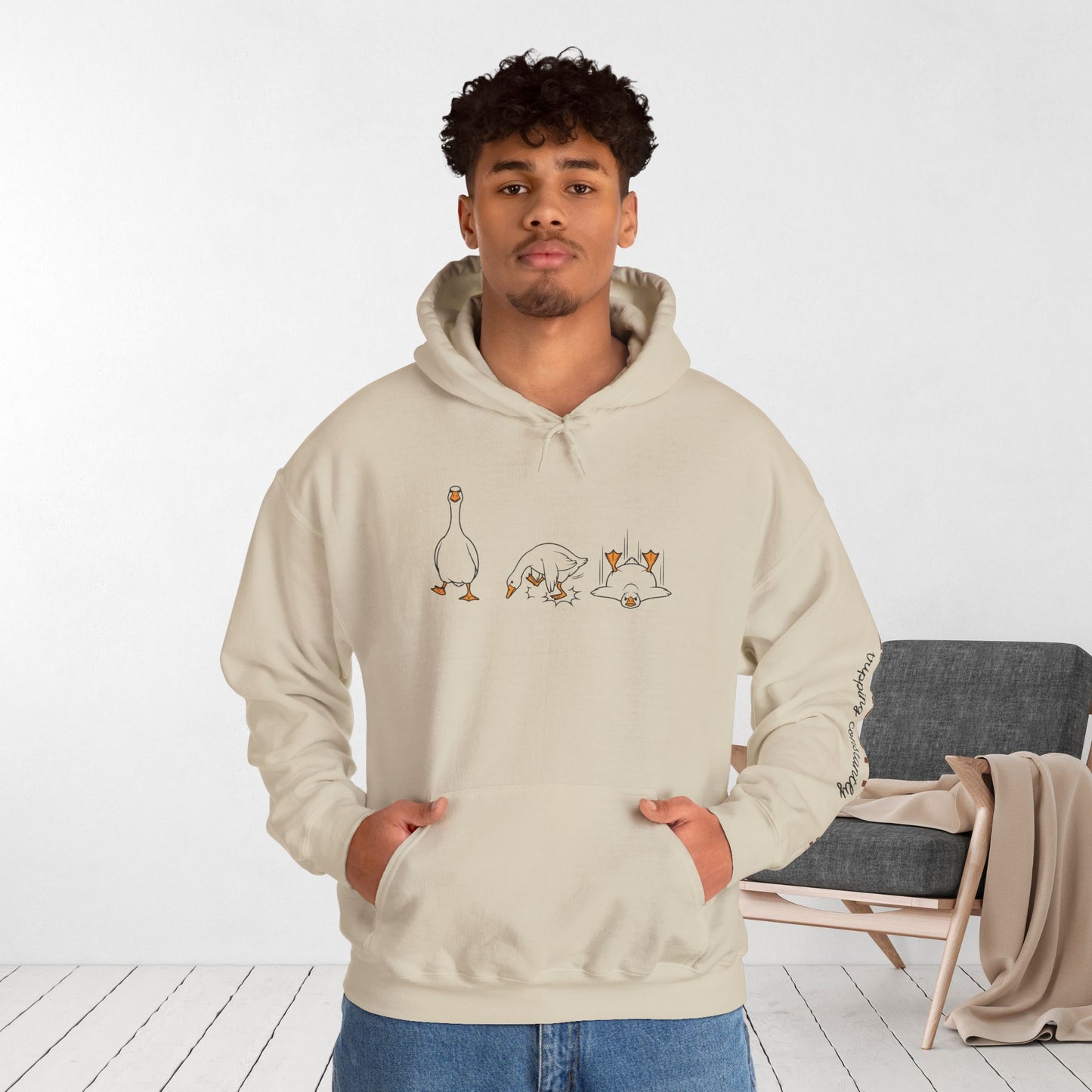 Walking By Faith Tripping Constantly Hoodie