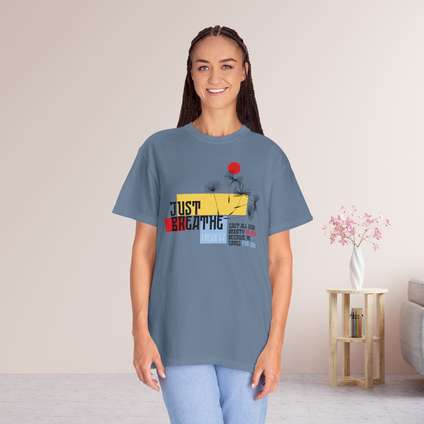 Just Breathe Comfort Colors Shirt