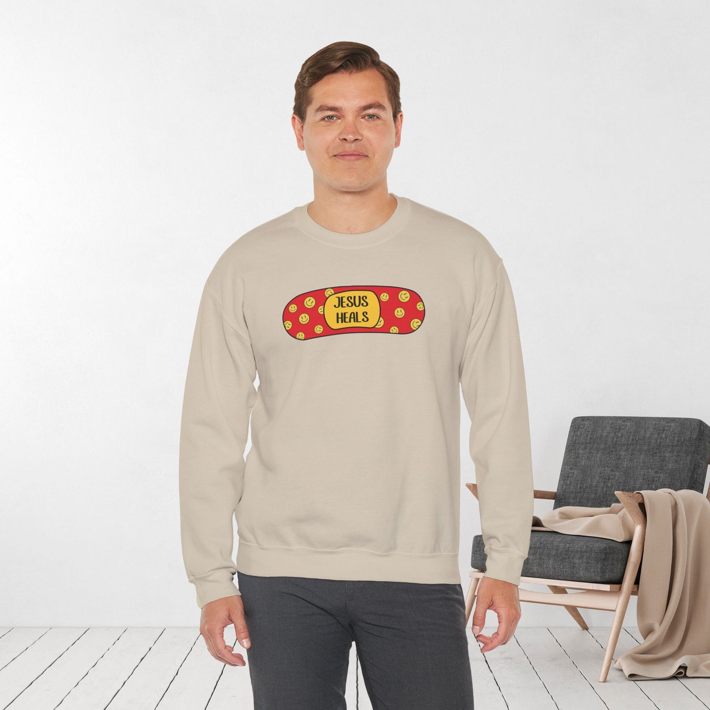 Jesus Heals Sweatshirt