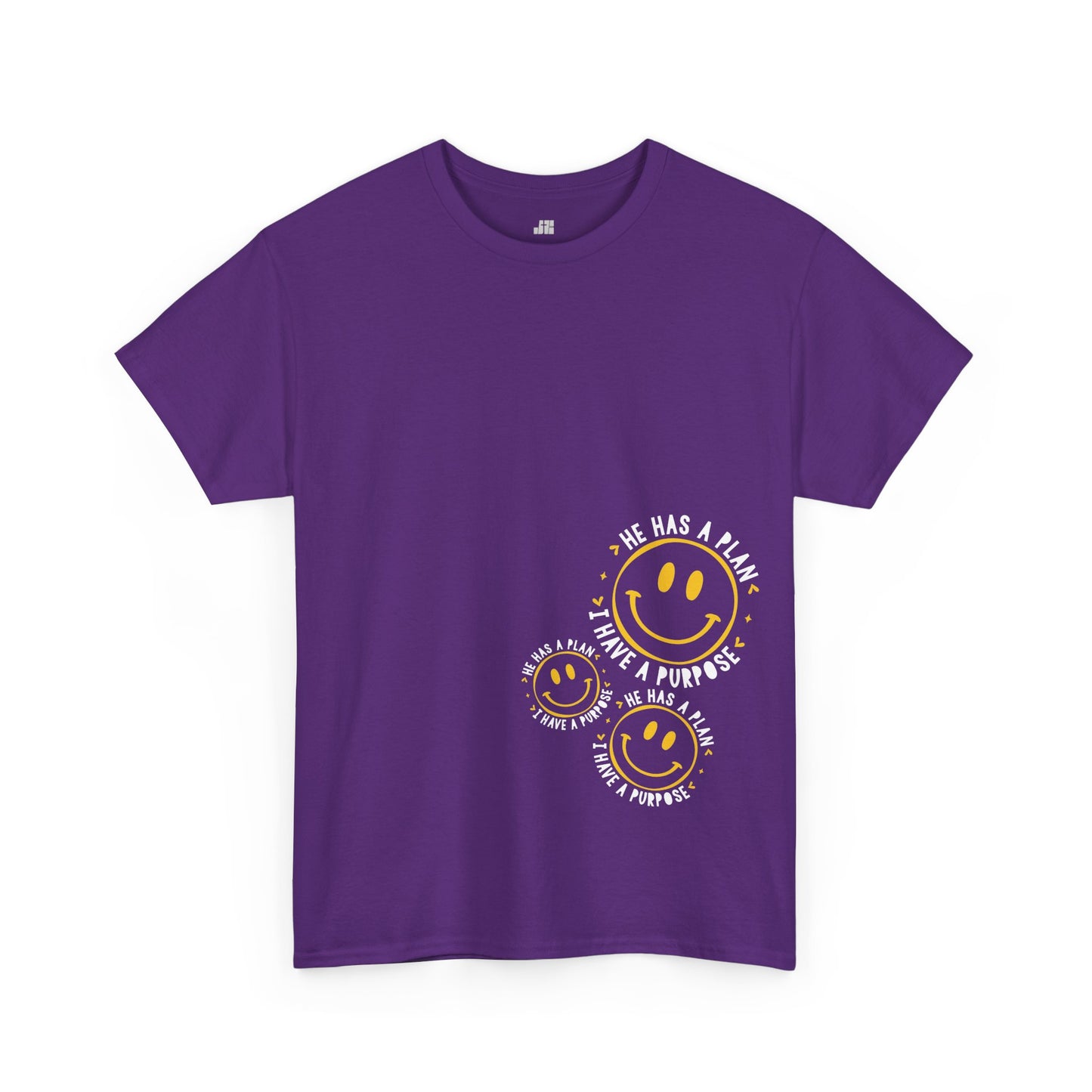 He Has a Plan, I Have a Purpose Heavy Cotton Tee