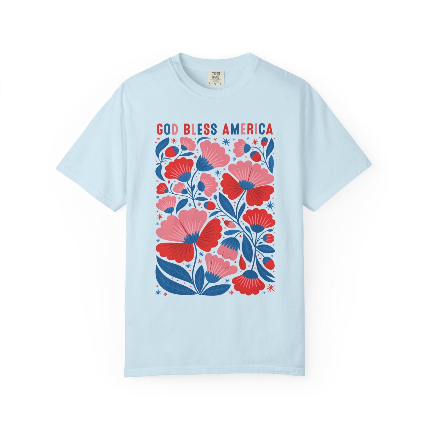 God Bless America Comfort Colors Shirt