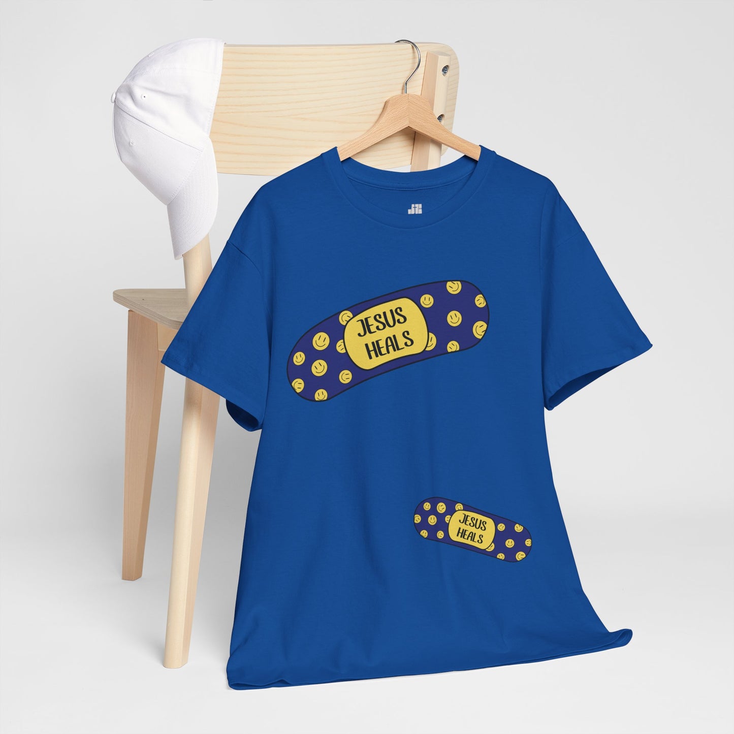 Jesus Heals Heavy Cotton Tee