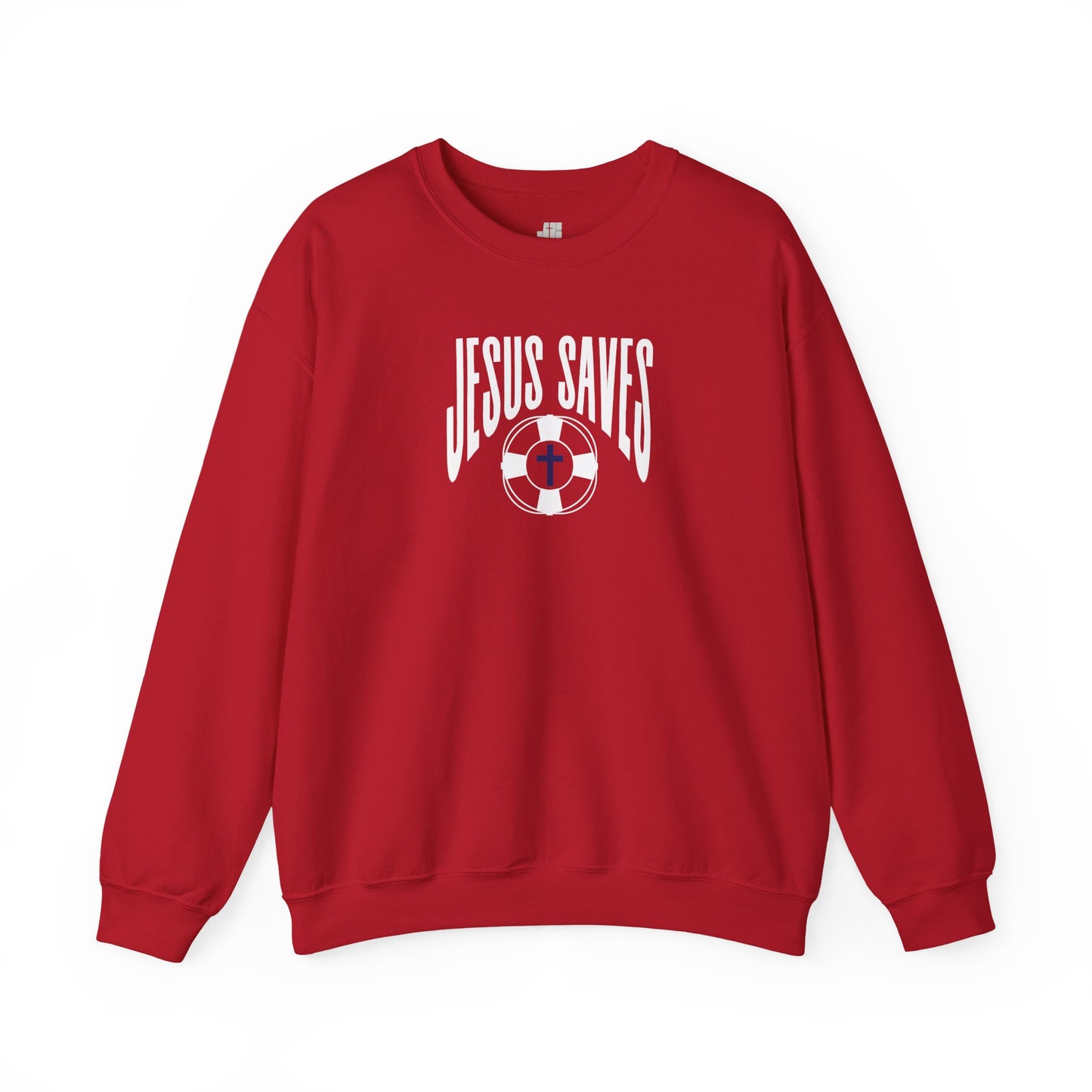 Jesus Saves - My Lifeguard Walks on Water Sweatshirt
