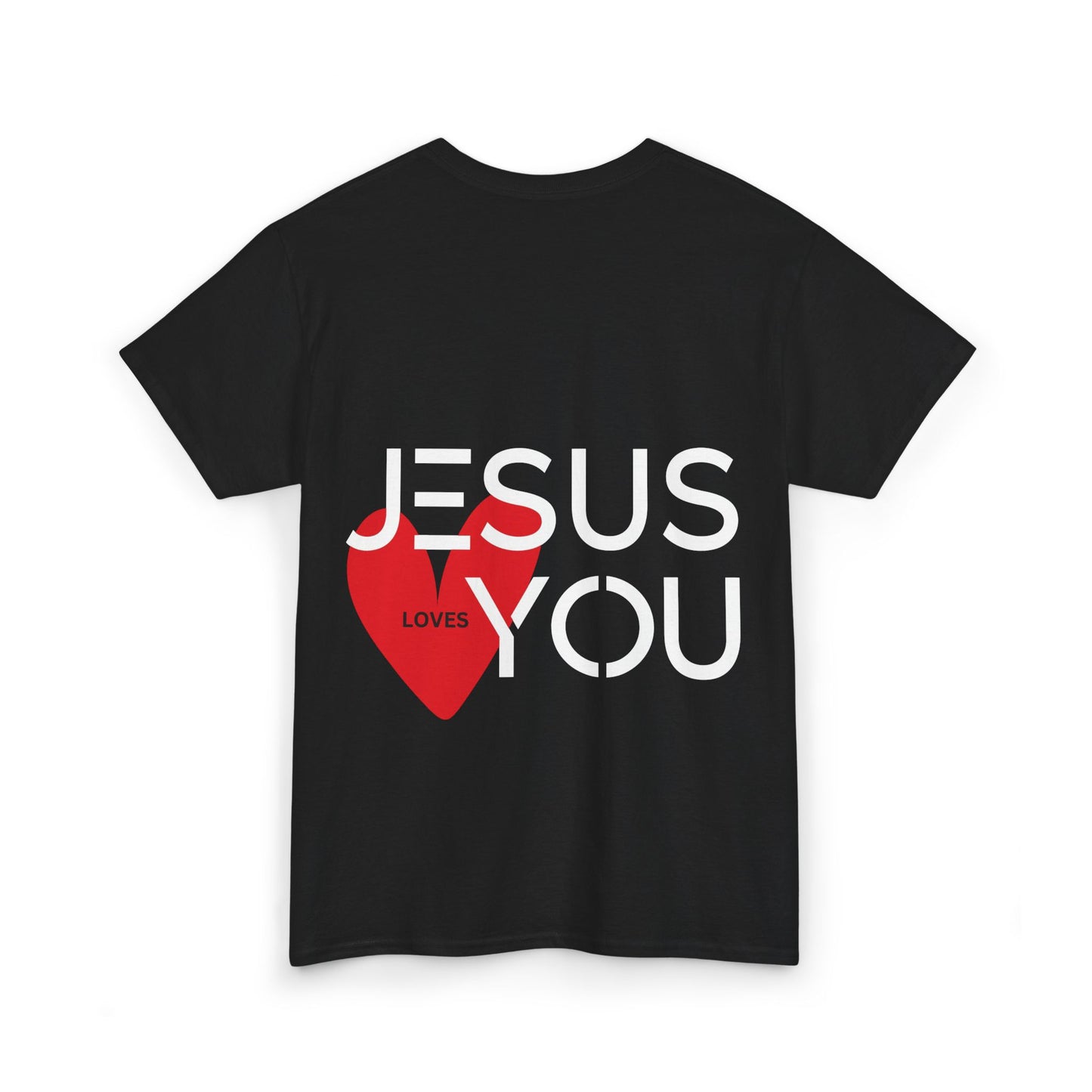 Jesus Loves You Heavy Cotton Tee