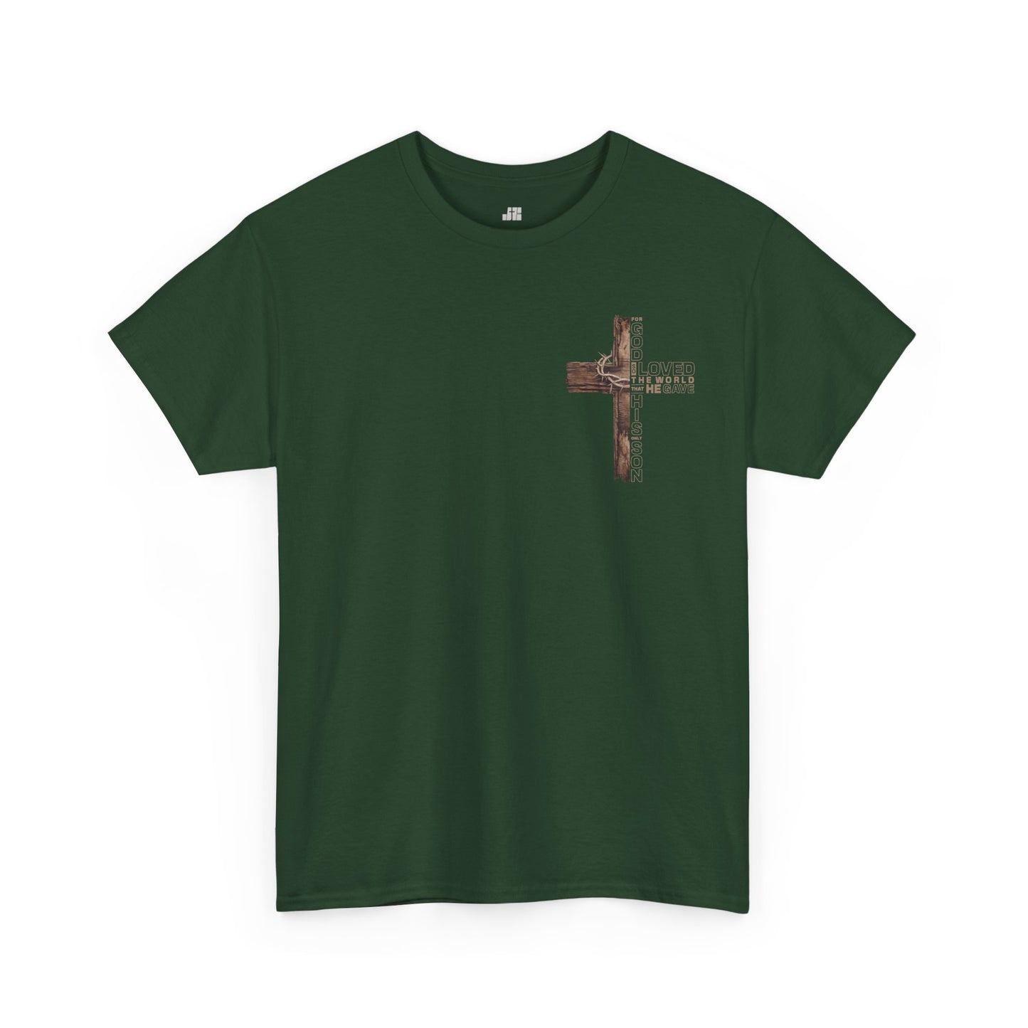 John 3:16 Heavy Cotton Tee