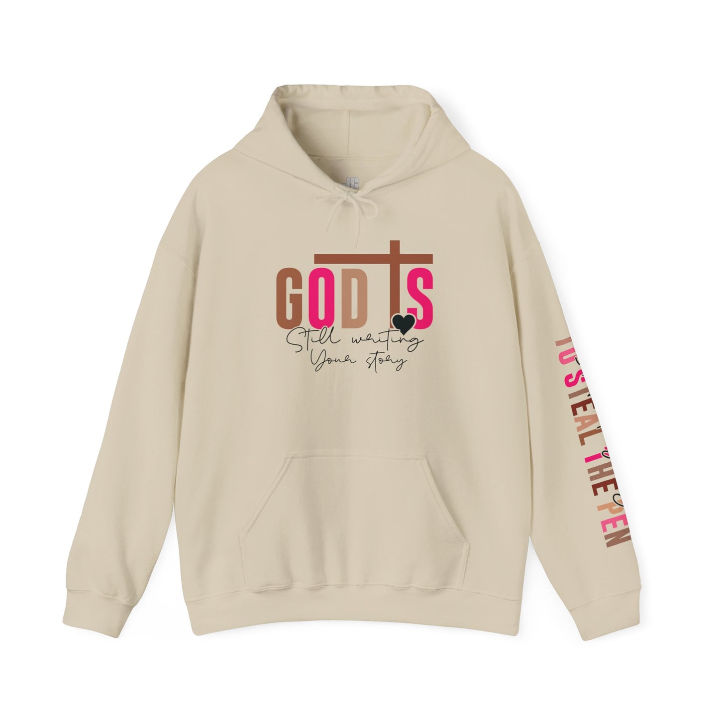 Pink God is Still Writing Your Story Christian Hoodie