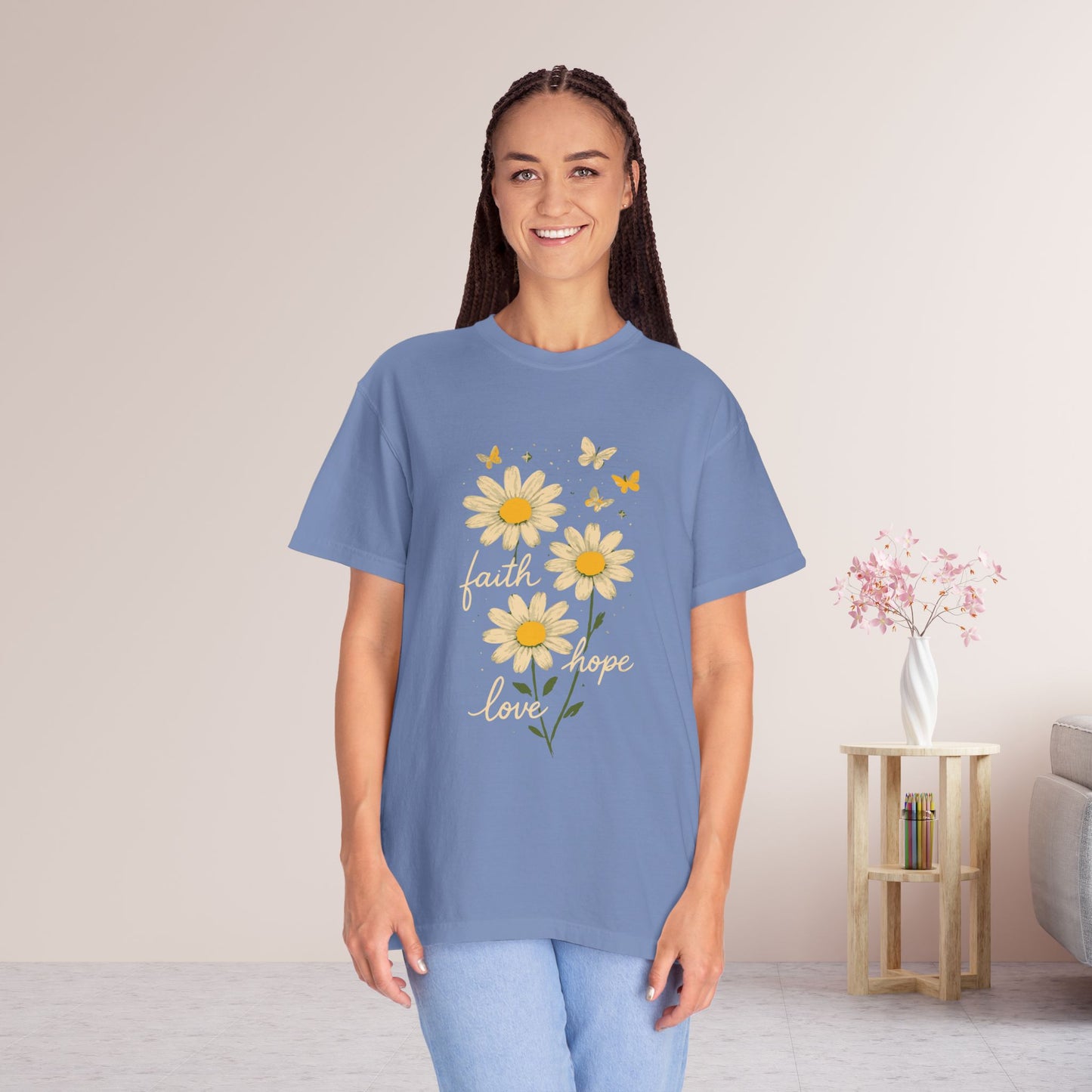 Faith Hope Love Comfort Colors Shirt