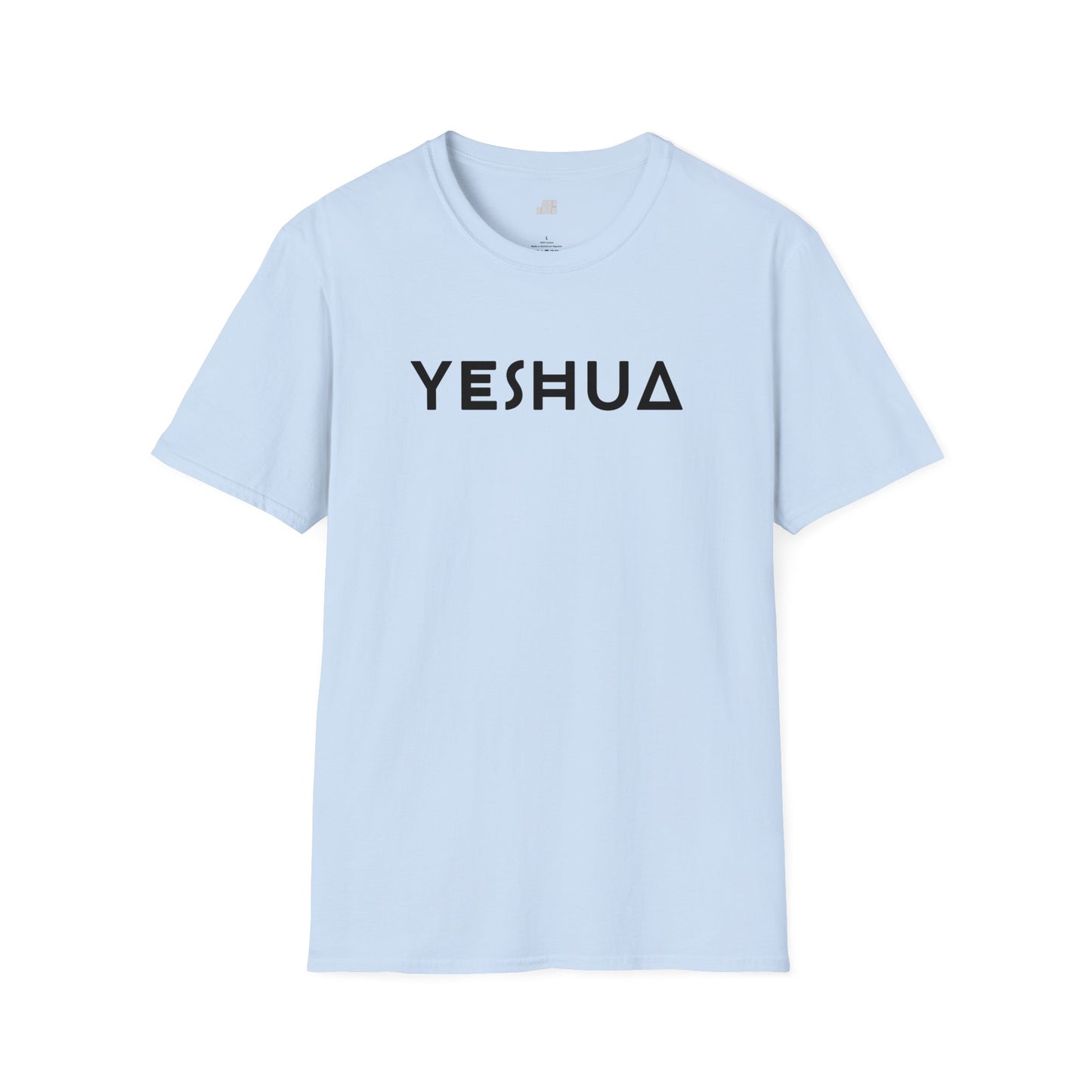 Unisex YESHUA Softstyle T-shirt - Minimalist Christian Shirt