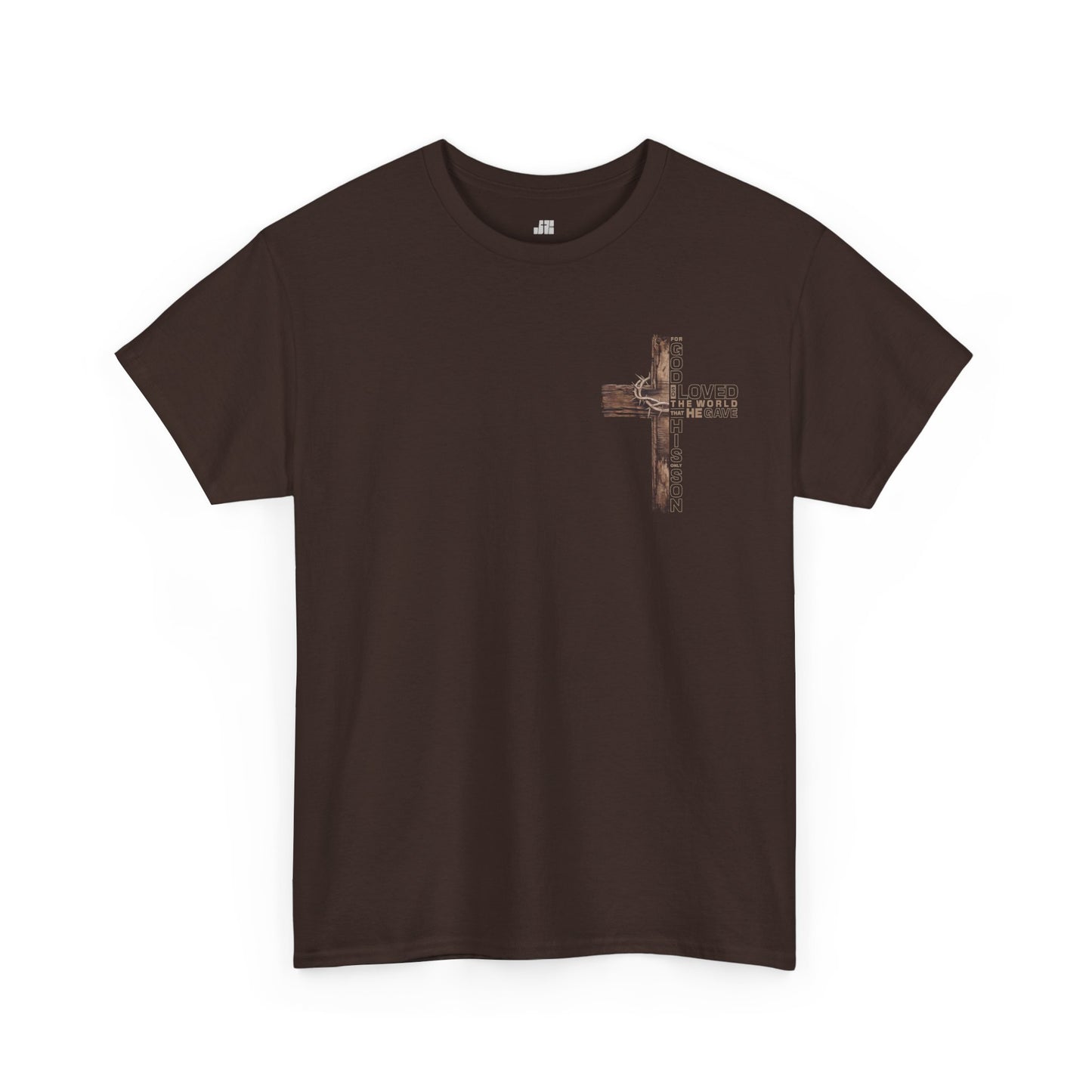 John 3:16 Heavy Cotton Tee
