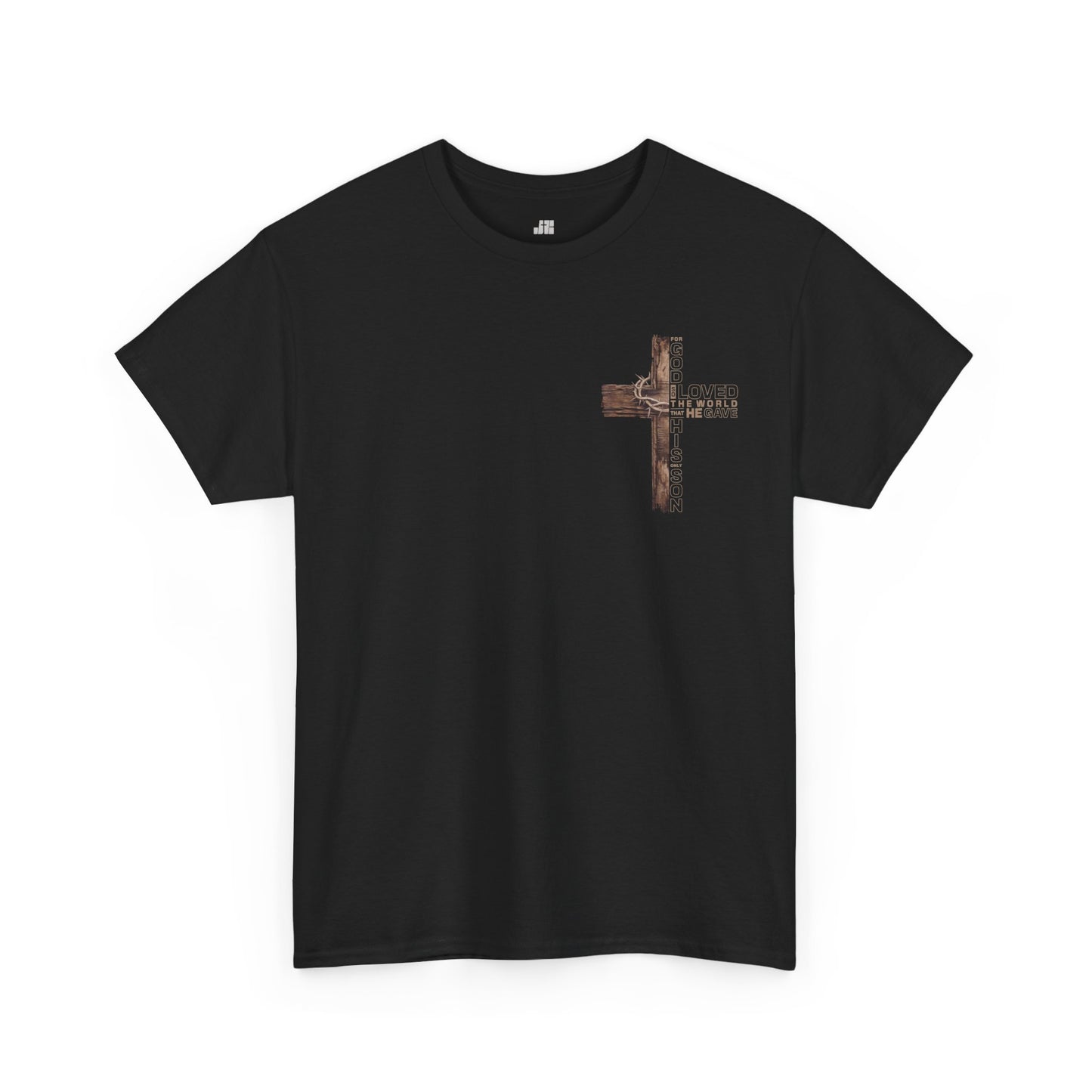 John 3:16 Heavy Cotton Tee