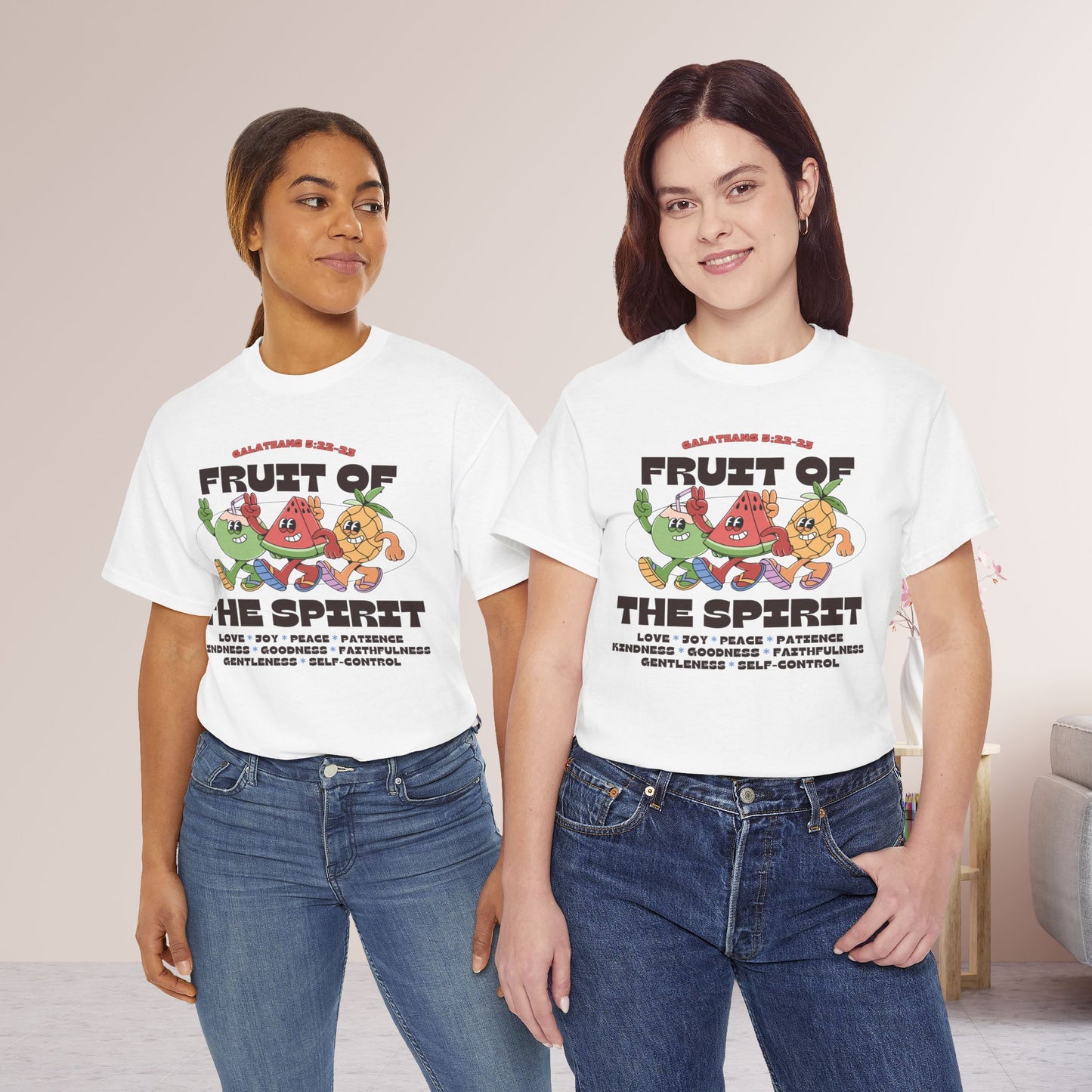 Fruit of The Spirit Heavy Cotton Tee