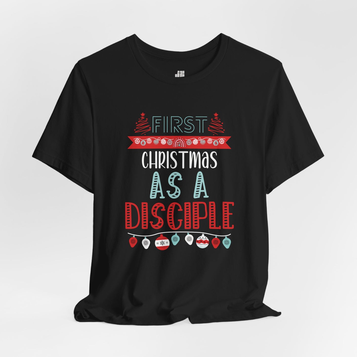 First Christmas As a Disciple Soft Cotton Tee - First Christmas Shirt