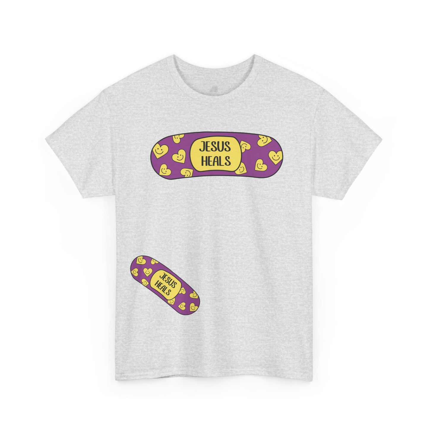 Jesus Heals Heavy Cotton Tee