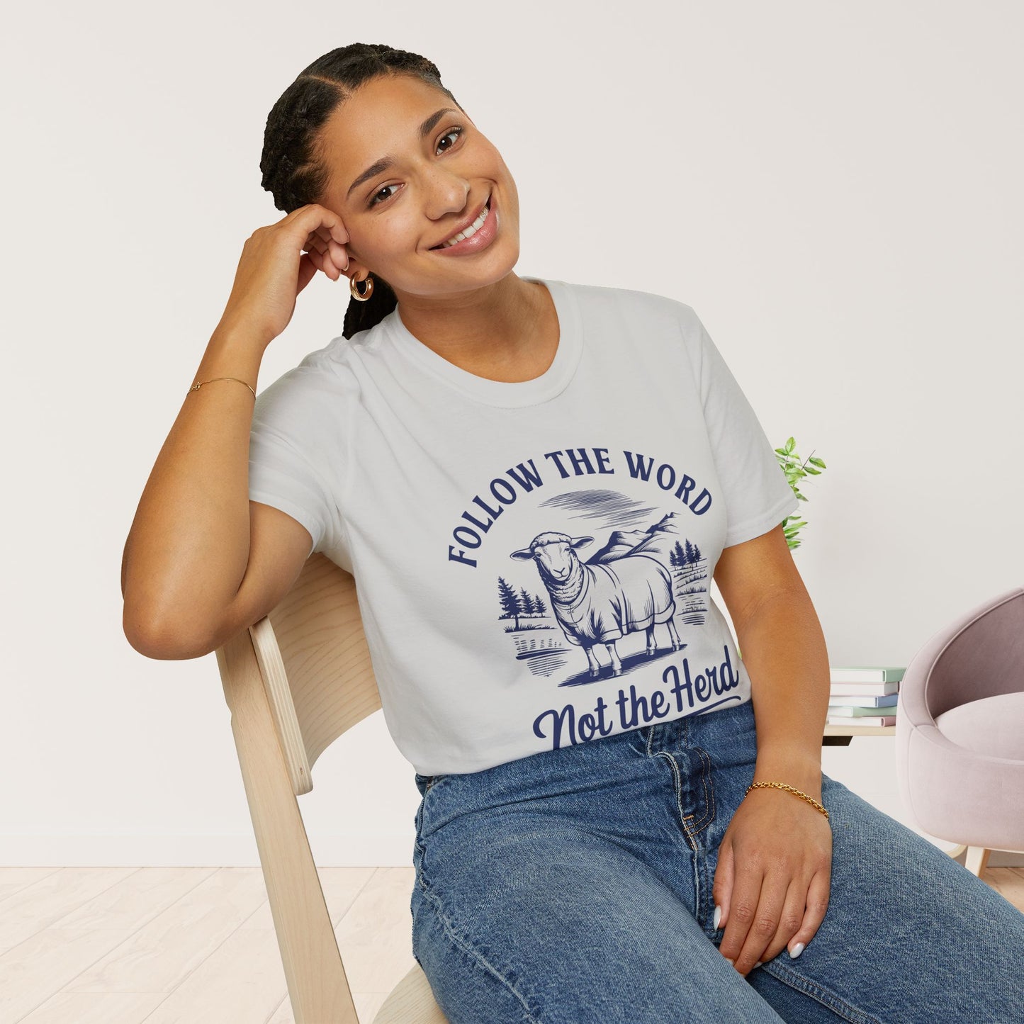 Follow the Word Not The Herd Softstyle T-shirt