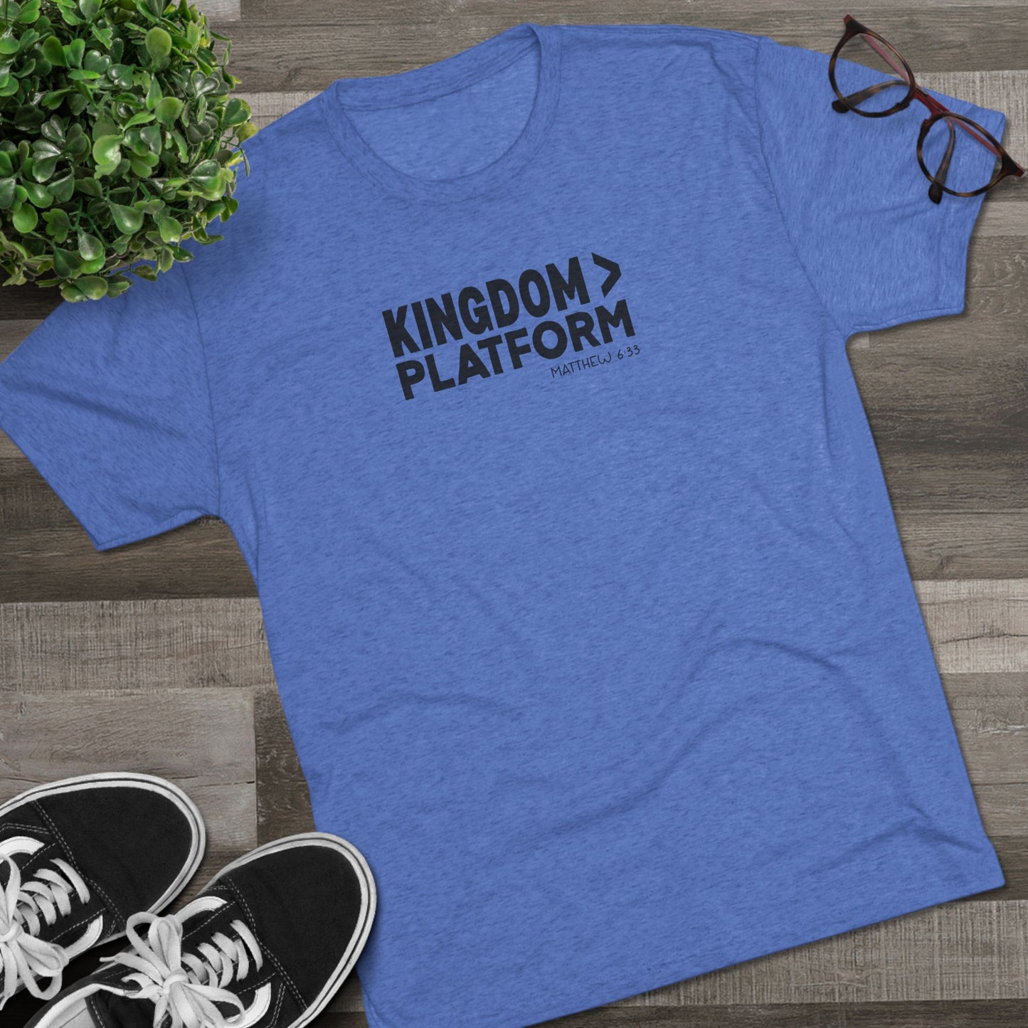 Kingdom > Platform Unisex Tri-Blend Crew Tee