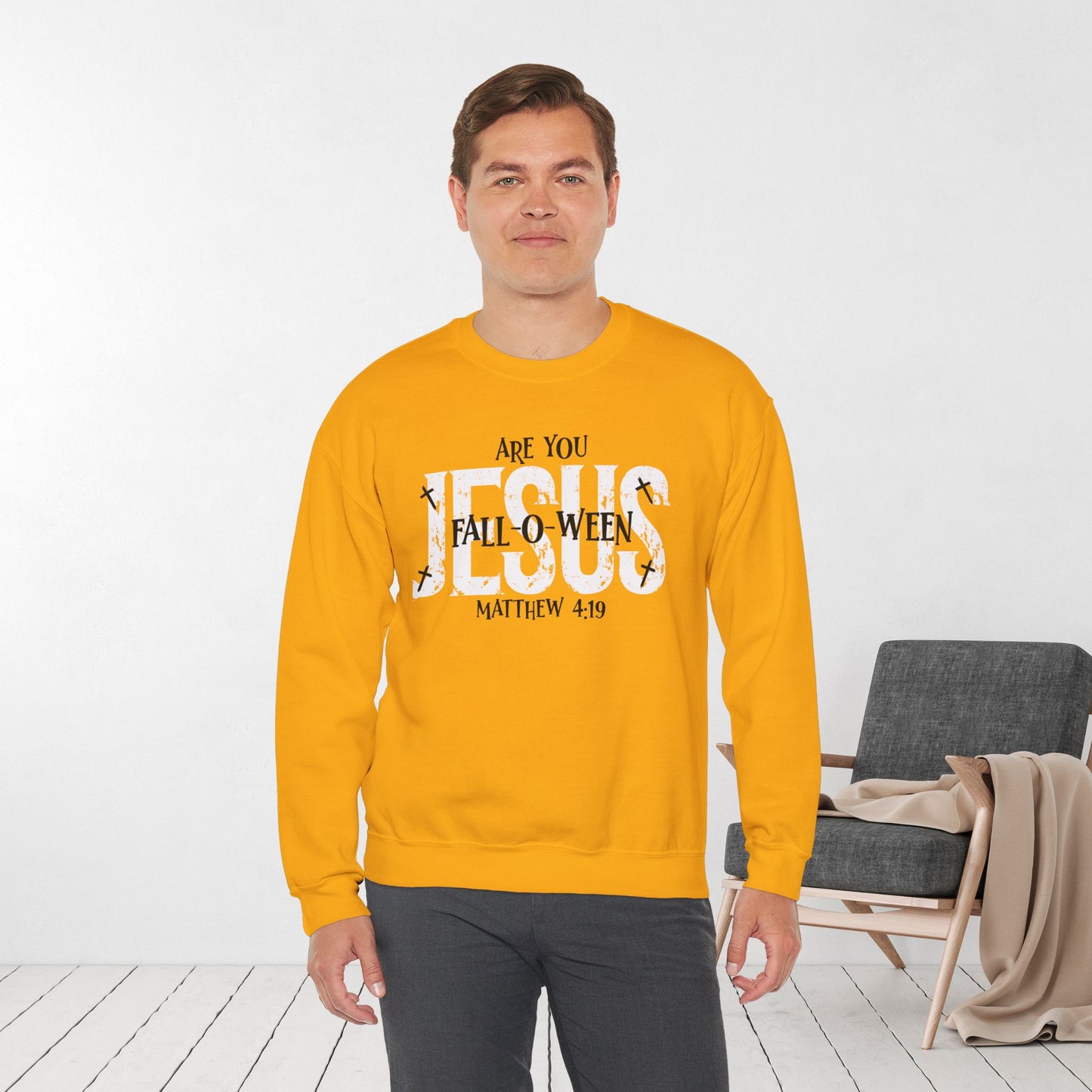 Are You Fall-o-ween Jesus Sweatshirt - Christian Fall Crewneck