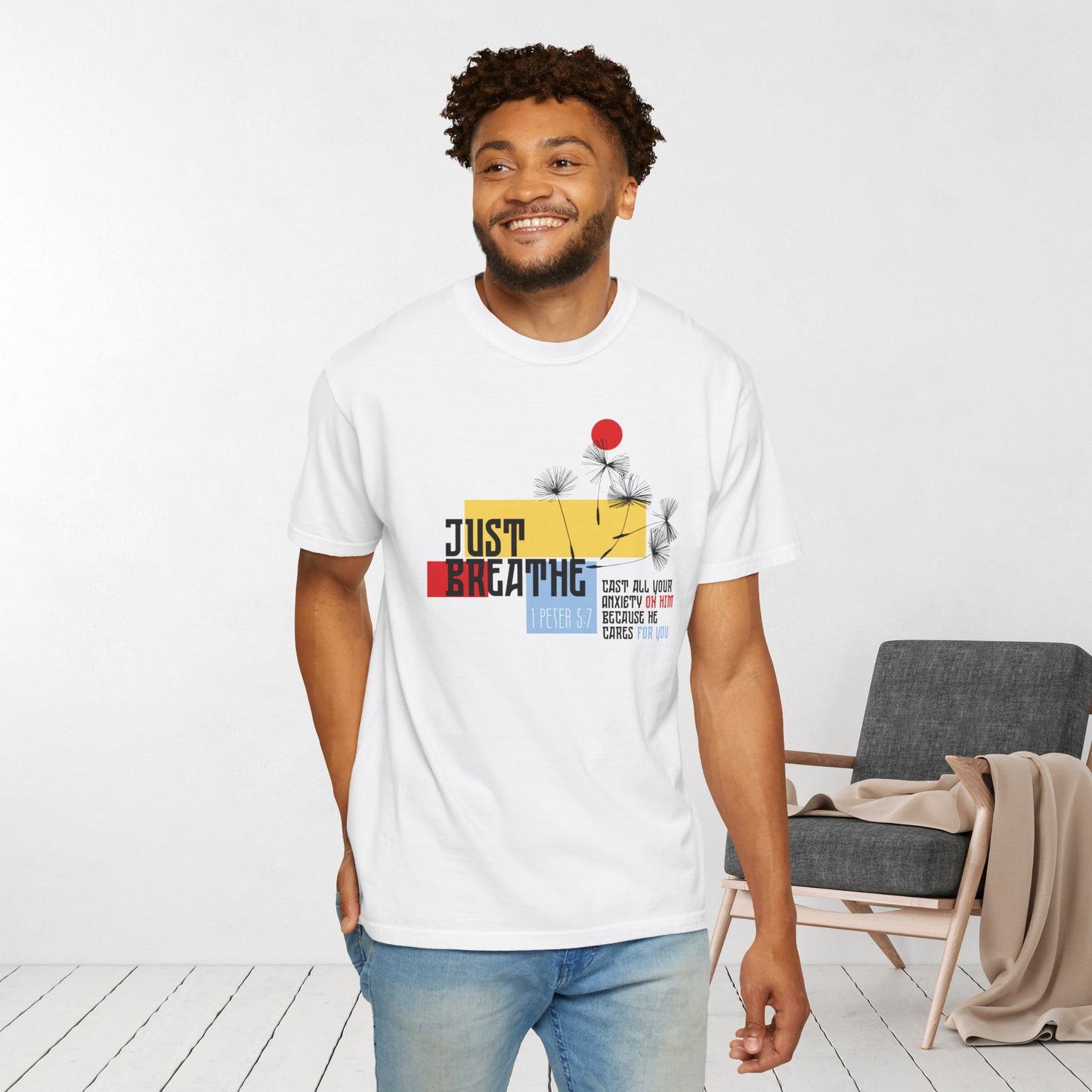 Just Breathe Comfort Colors Shirt