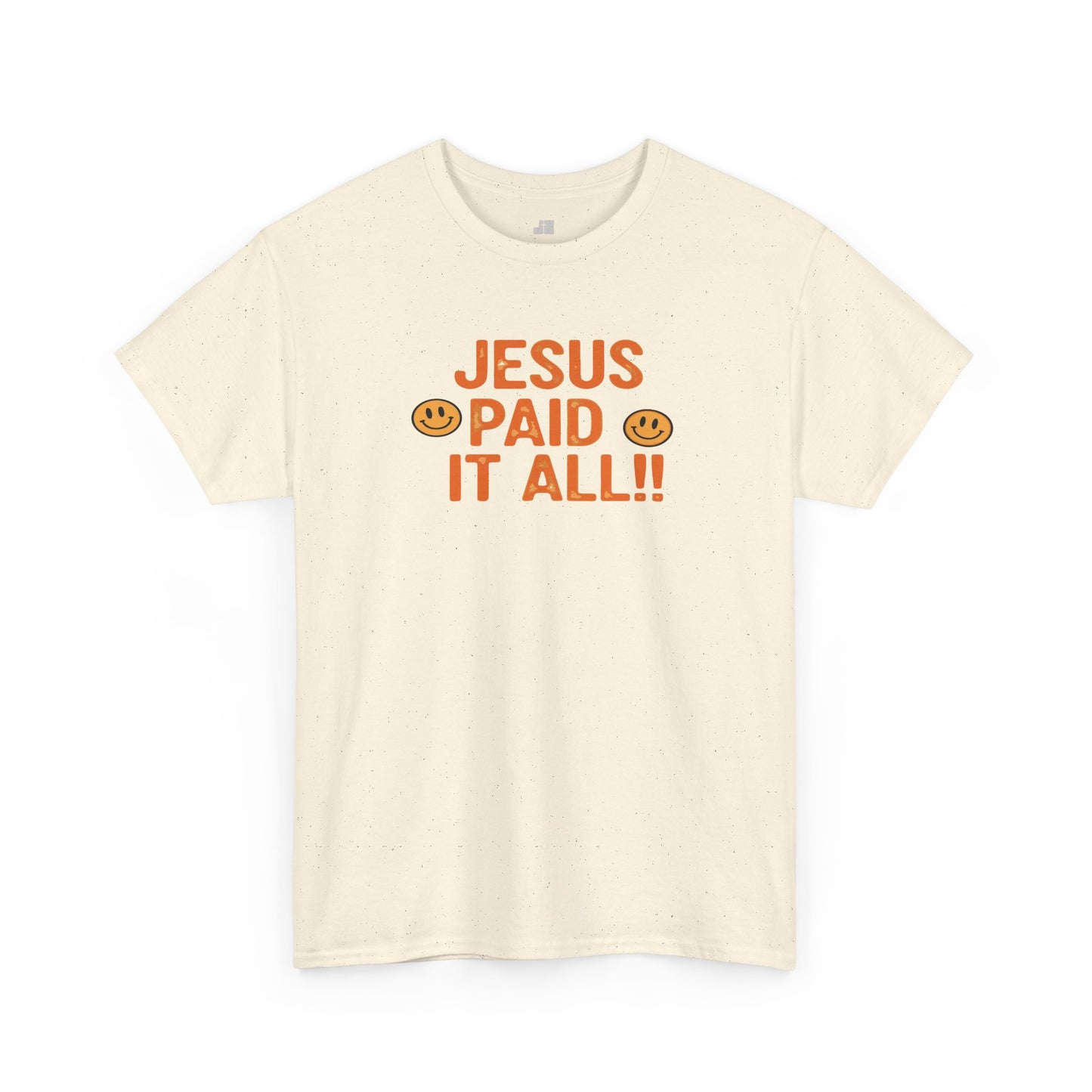 Jesus Paid It All Heavy Cotton Tee