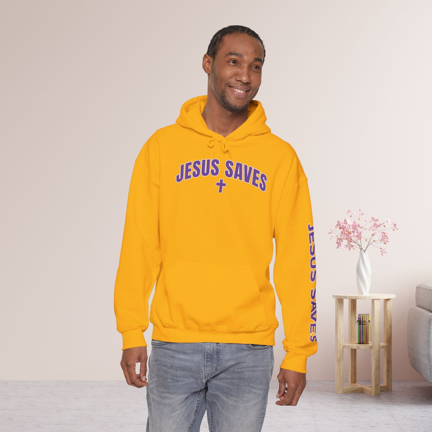 Jesus Saves Hoodie - Acts 4:12 Christian Hoodie