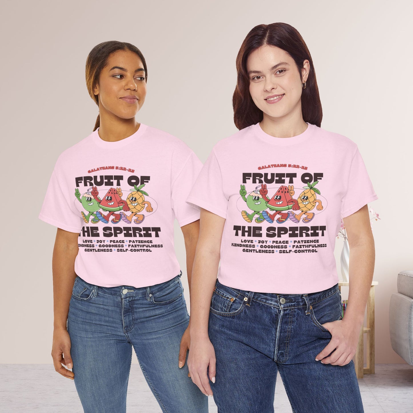 Fruit of The Spirit Heavy Cotton Tee