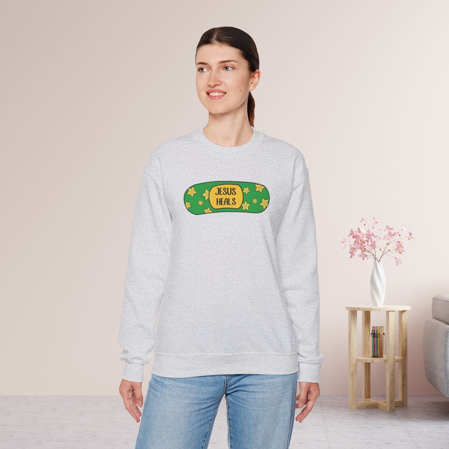 Jesus Heals Sweatshirt