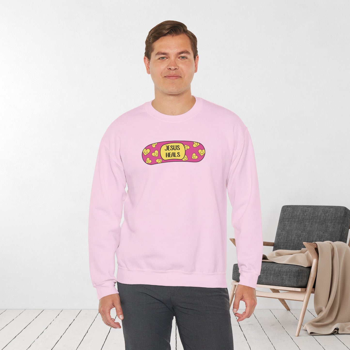 Jesus Heals Sweatshirt