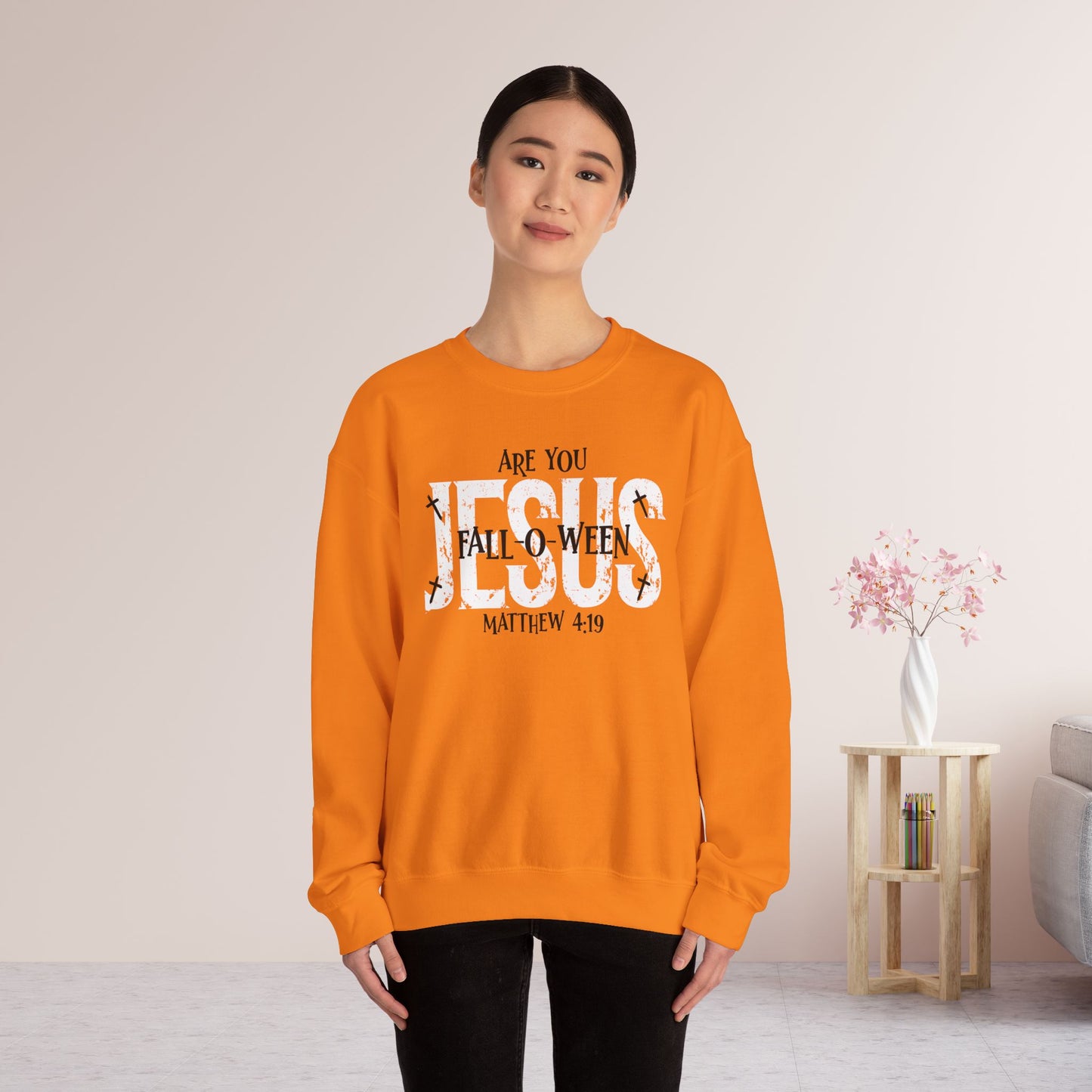 Are You Fall-o-ween Jesus Sweatshirt - Christian Fall Crewneck