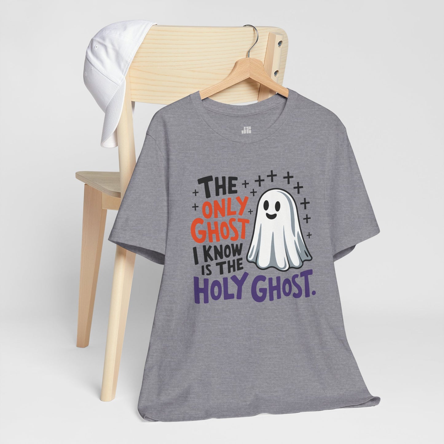 The Only Ghost I Know Is The Holy Ghost Soft Cotton Tee - Christian Shirt