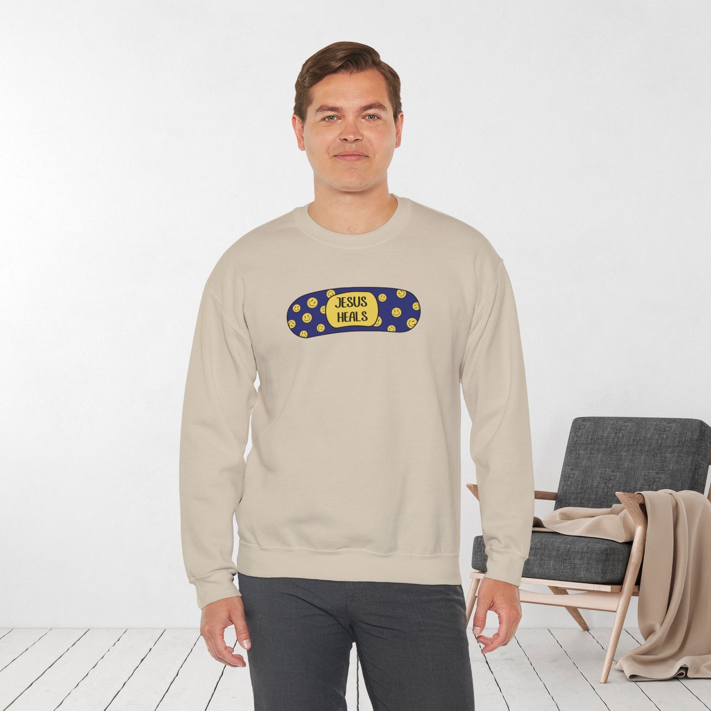 Jesus Heals Sweatshirt