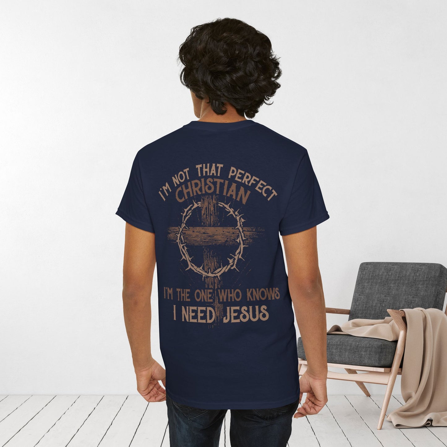 I'm Not The Perfect Christian Heavy Cotton Tee