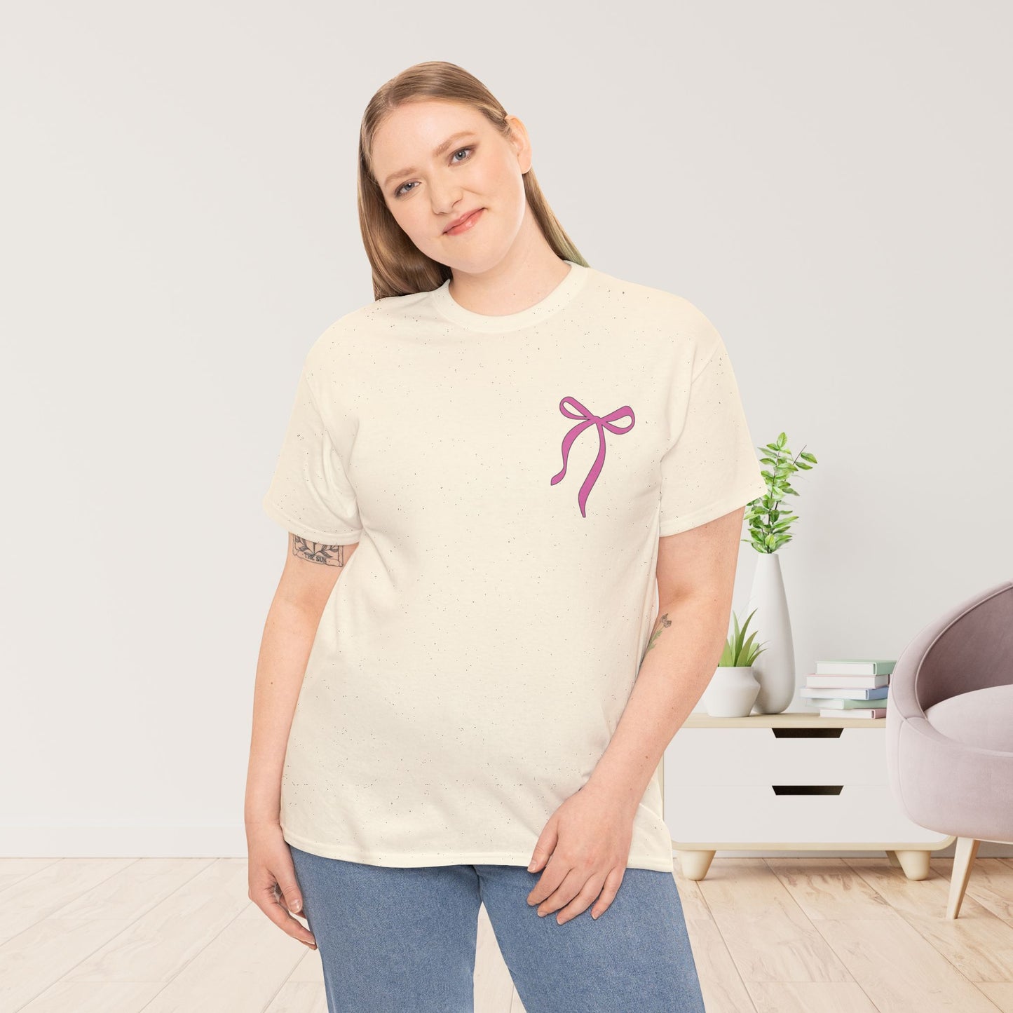 Faith Over Fear Heavy Cotton Tee - 2 Timothy 1:7