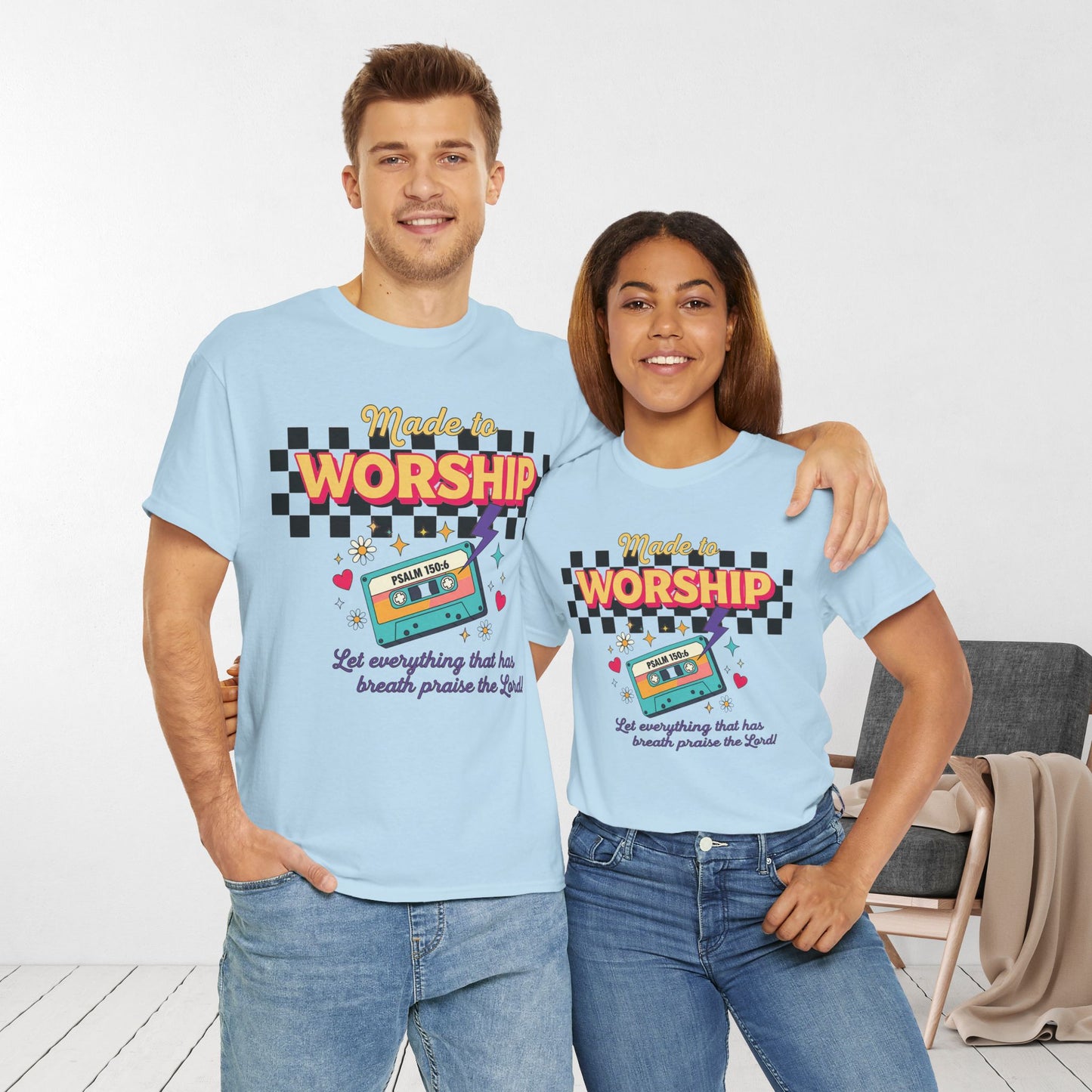 Made to Worship Heavy Cotton Tee