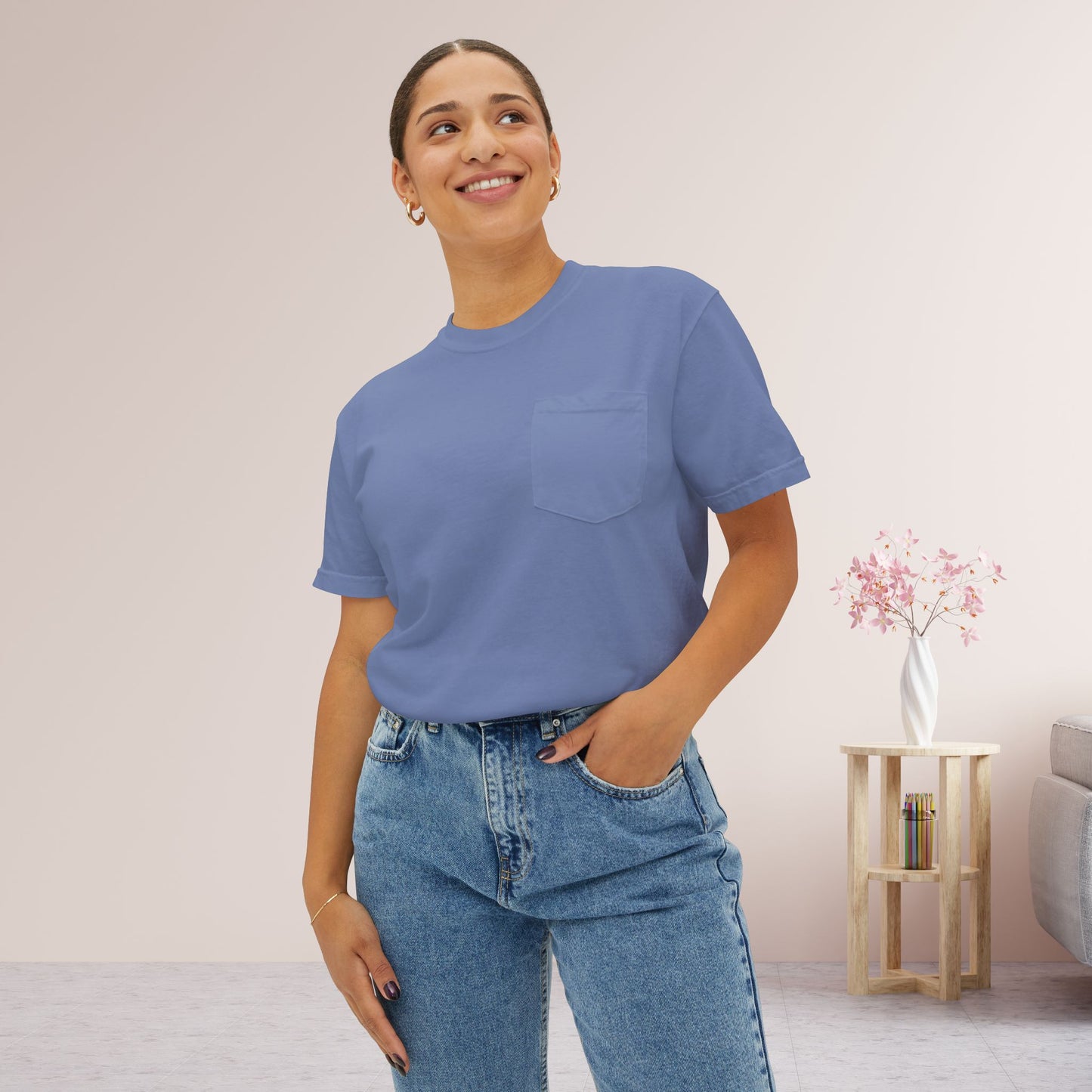 Loved Beyond Measure Comfort Colors Pocket T-Shirt