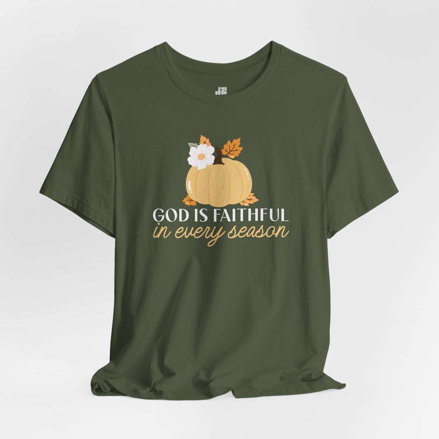 God is Faithful in Every Season Soft Cotton Tee