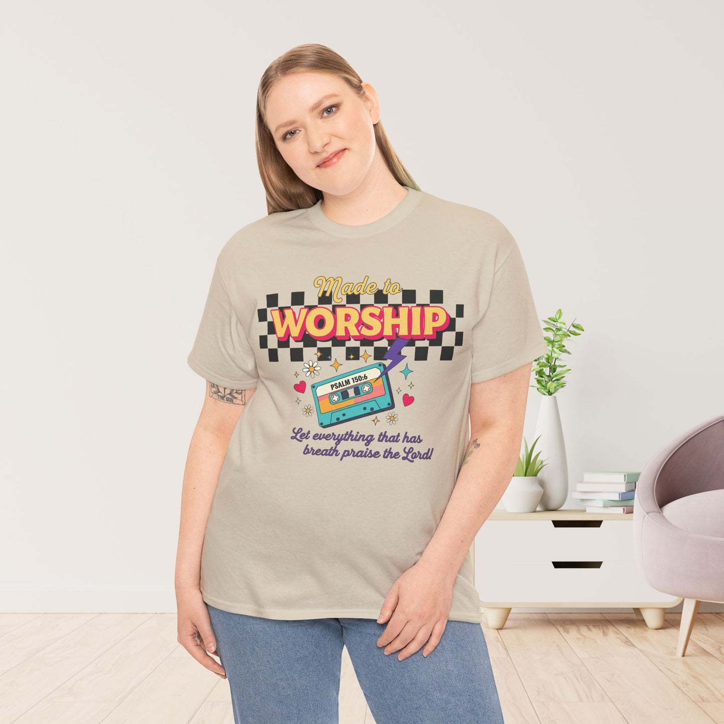 Made to Worship Heavy Cotton Tee