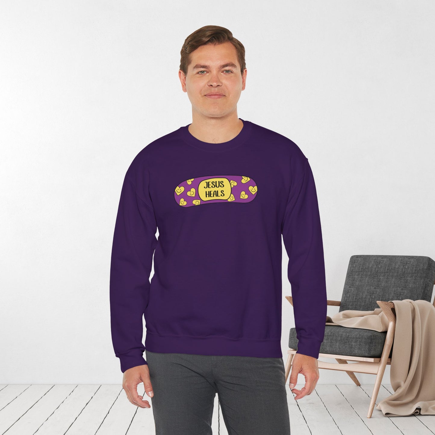 Jesus Heals Sweatshirt