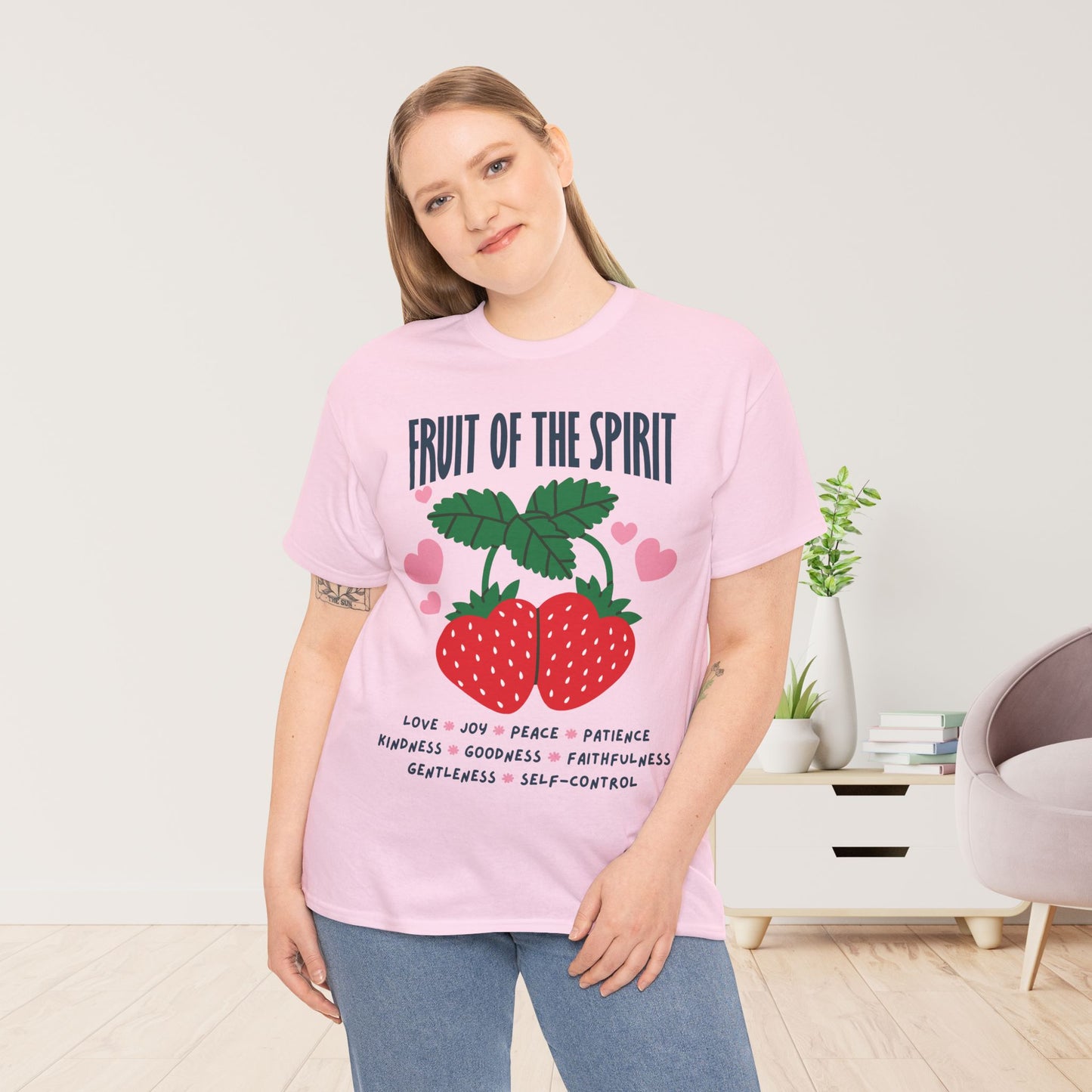 Fruit of The Spirit Heavy Cotton Tee