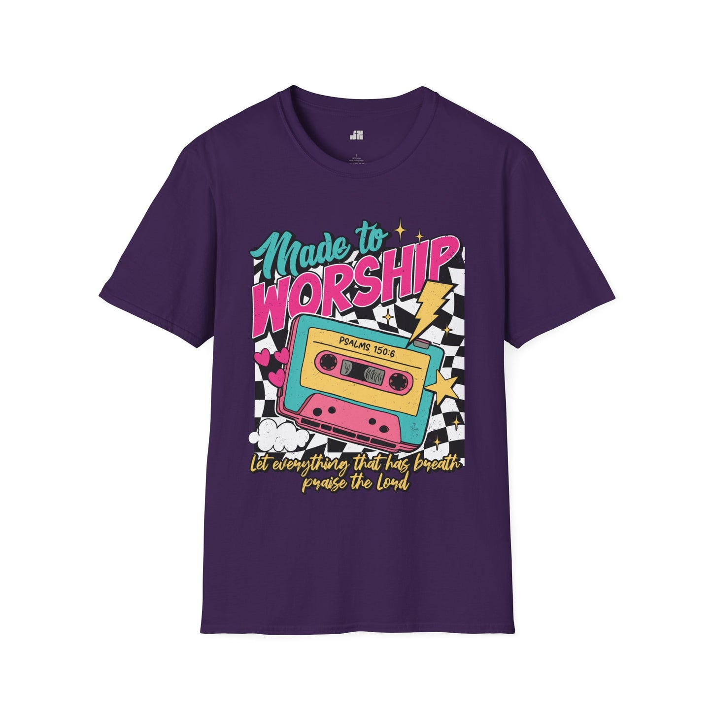 Retro Made to Worship Softstyle T-shirt