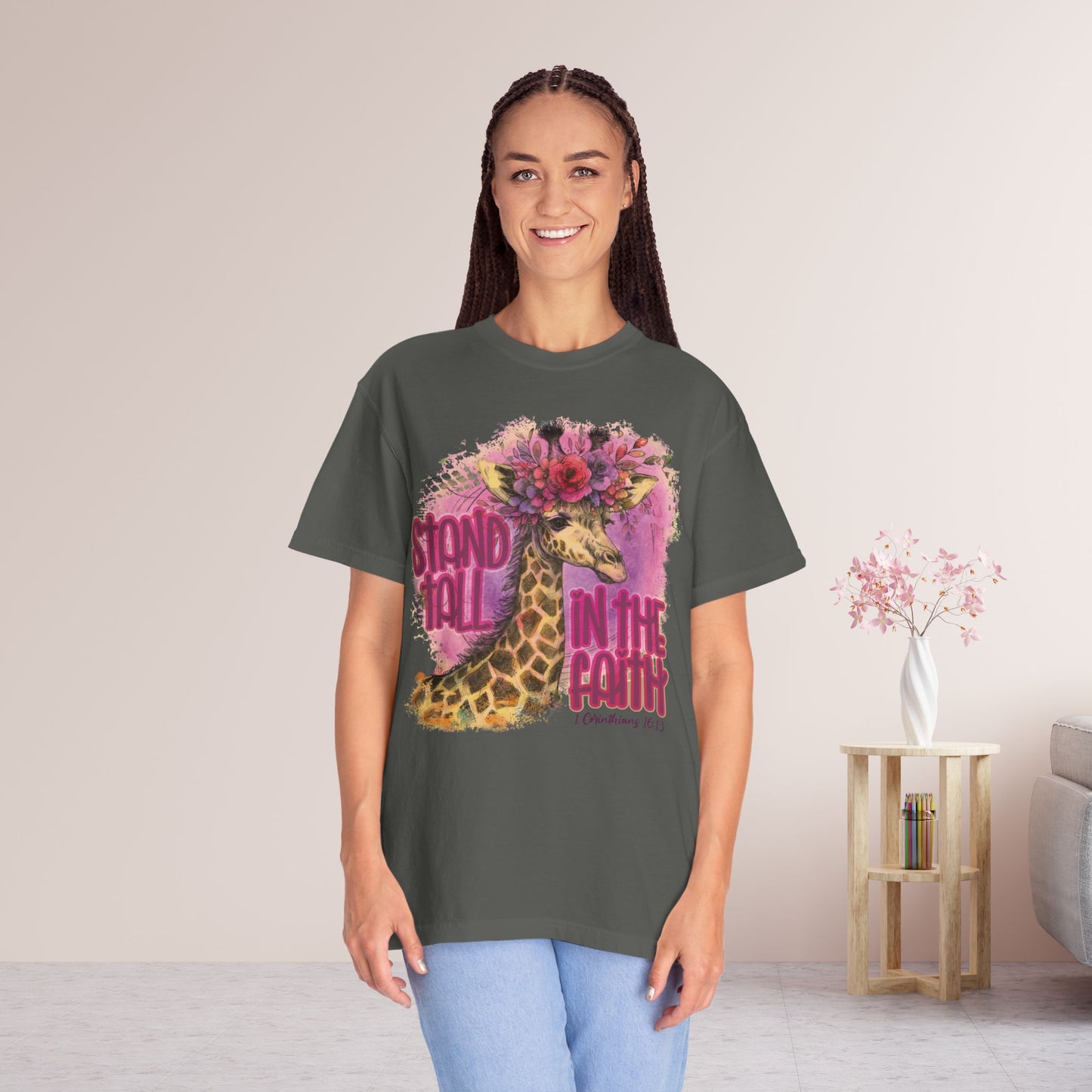 Stand Tall in the Faith Comfort Colors Shirt